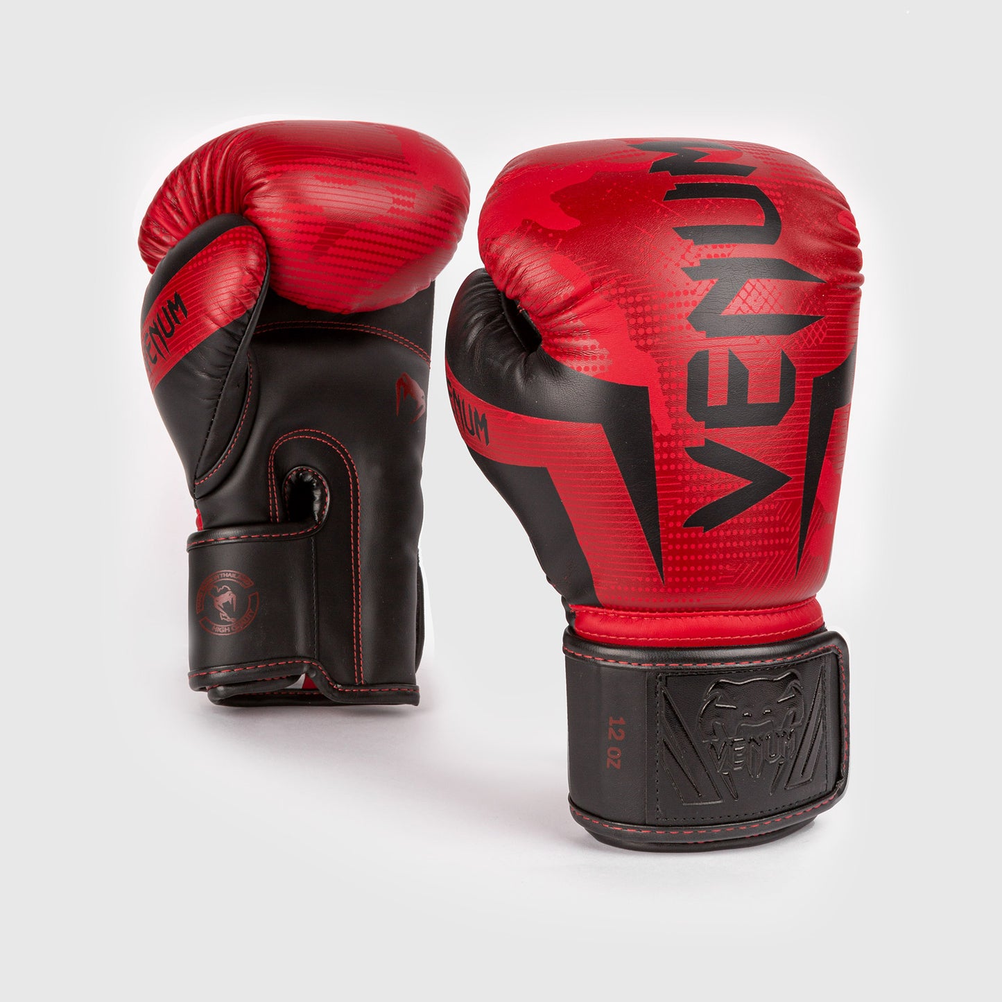 Venum Elite 拳击手套 – 红色/迷彩色