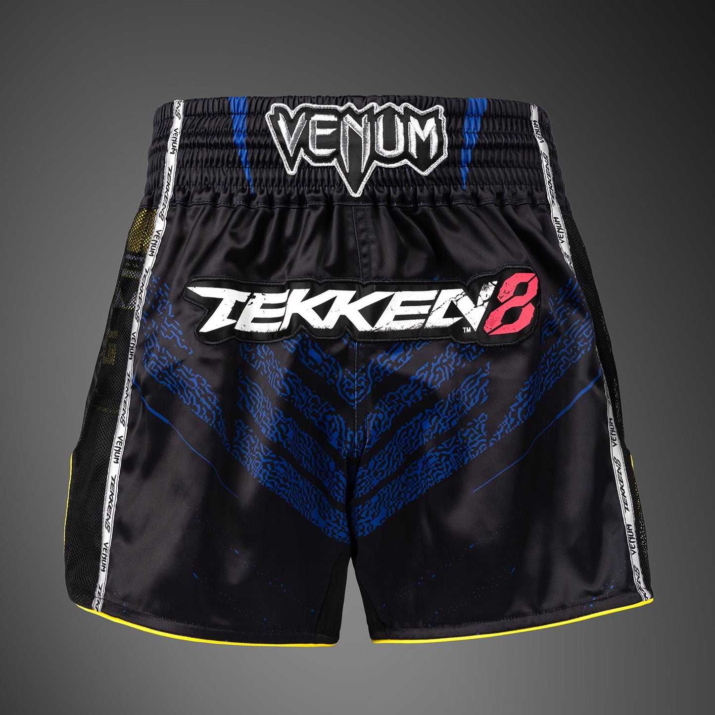 Venum x TEKKEN 8 泰拳短裤–King–黑色/黄色
