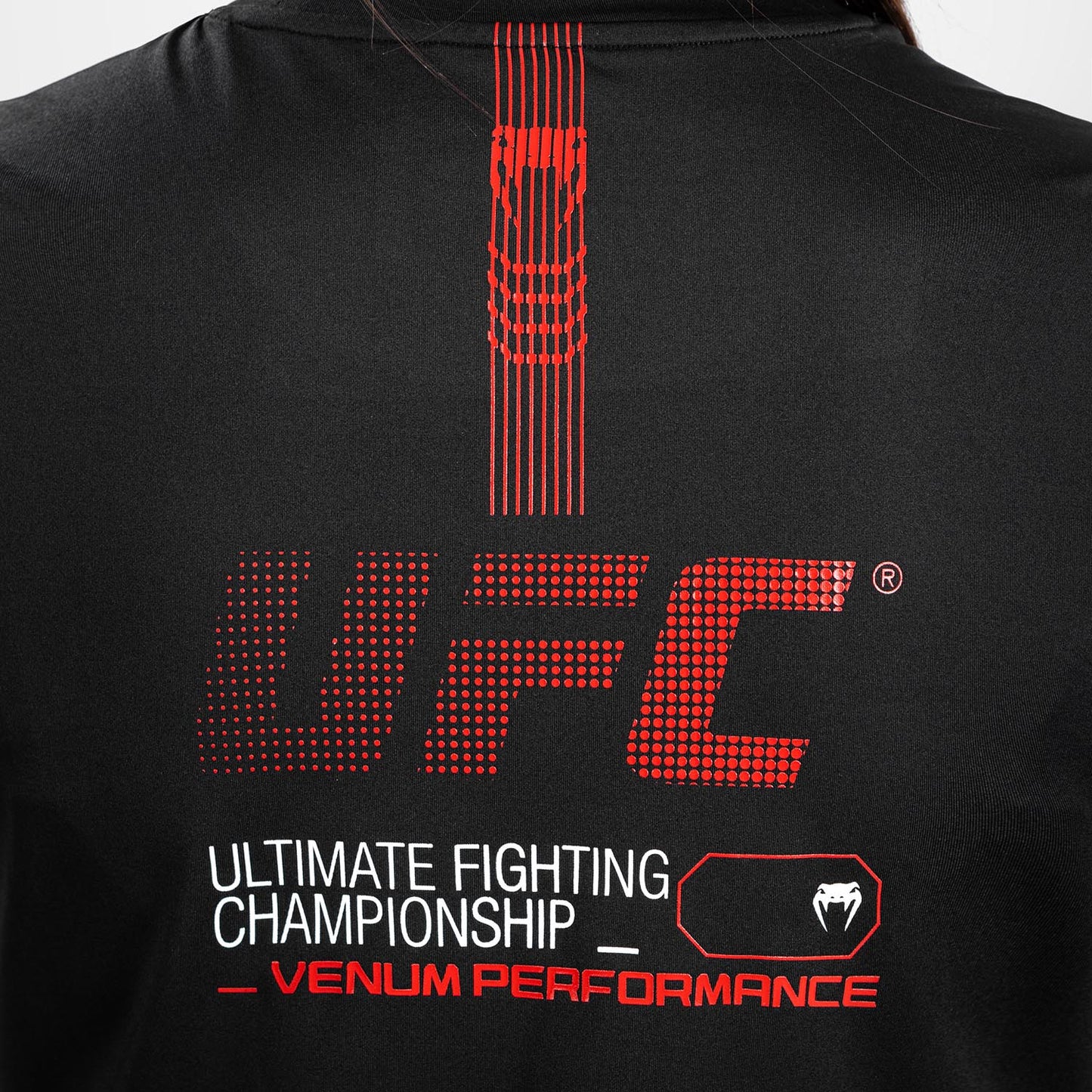 UFC Adrenaline by Venum Fight Week 女士 Dry Tech T恤 – 黑色