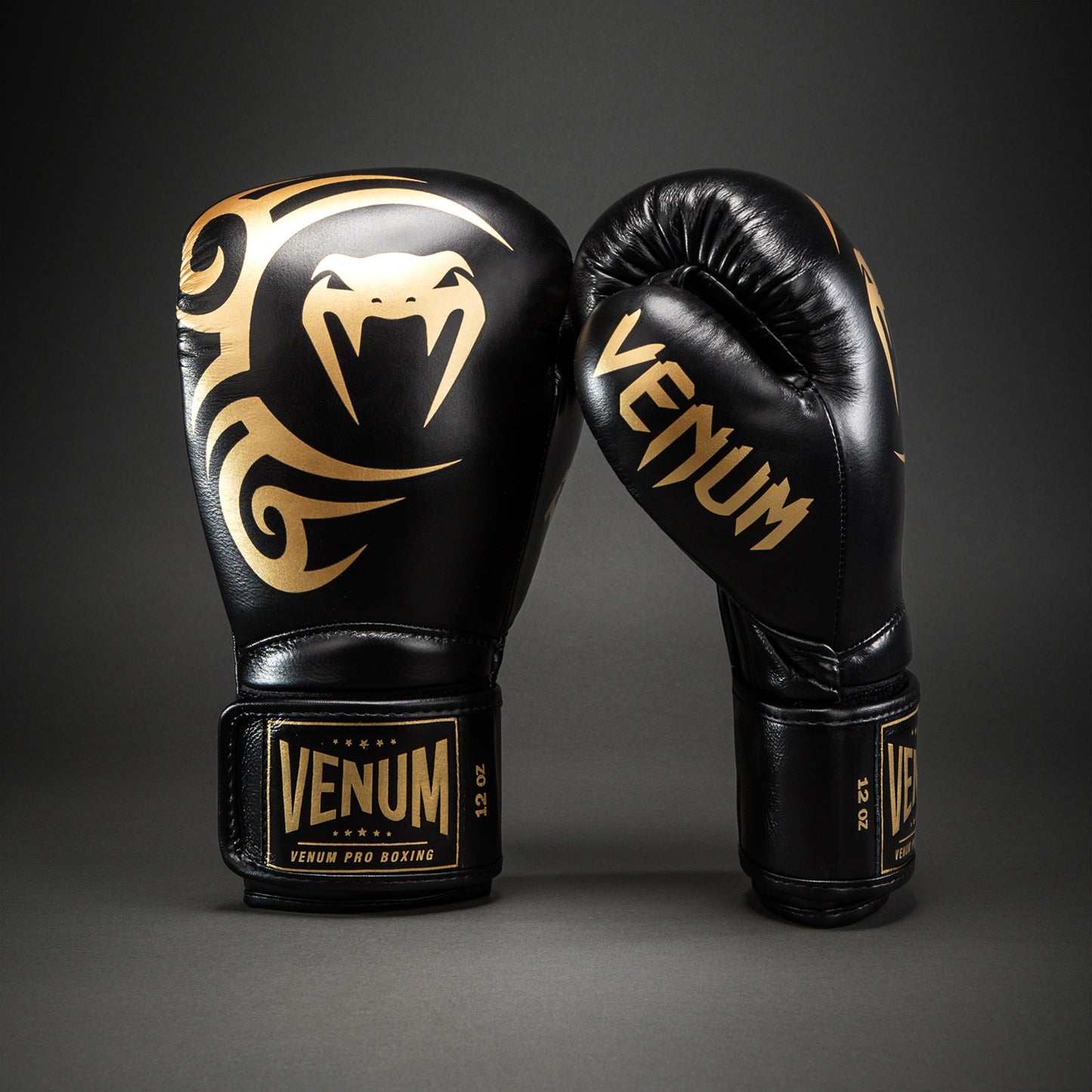 Venum Giant 2.0 Mike Tyson Pro 拳击手套 – 黑色/金色