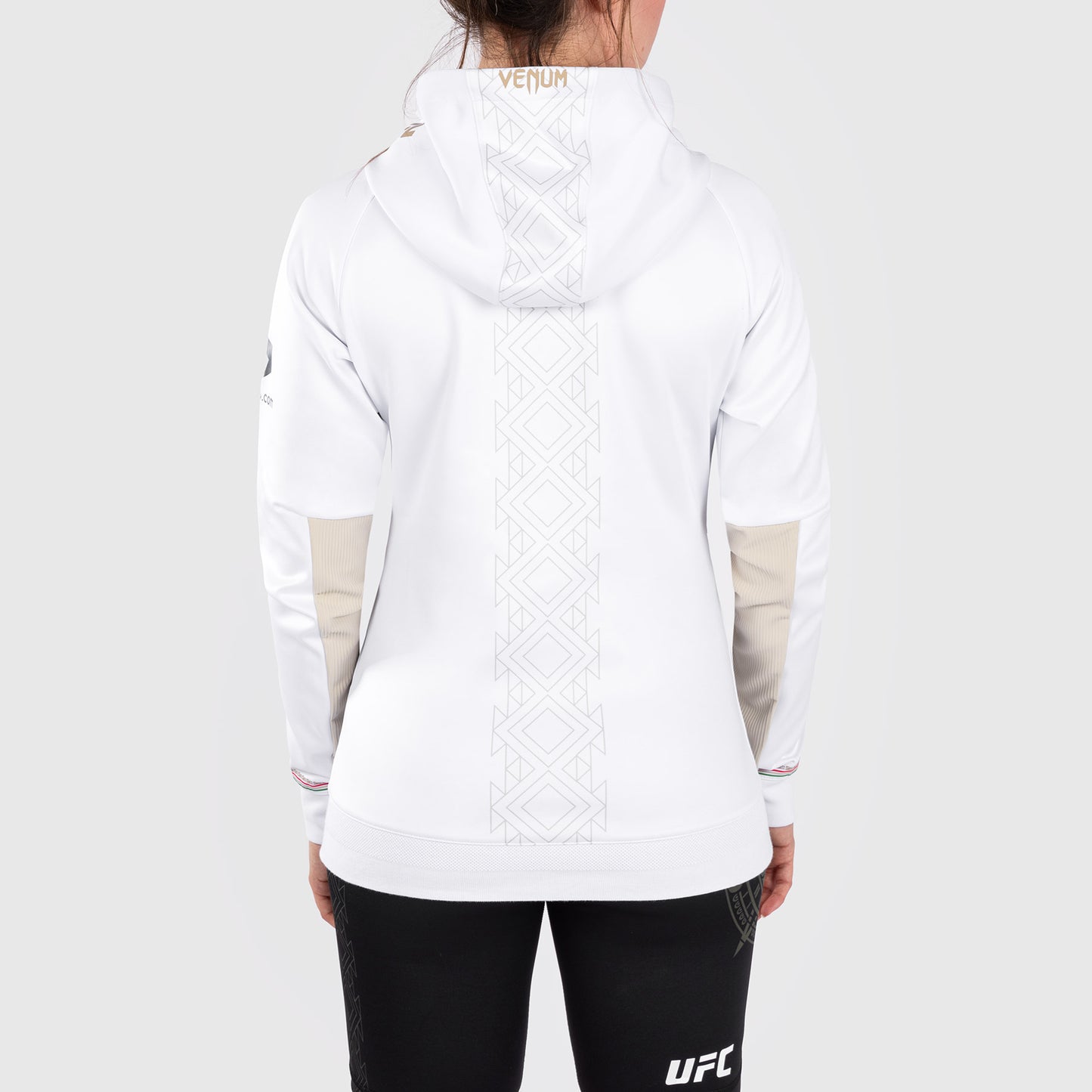 Noche UFC By Venum Authentic Fight Night 女士连帽衫 – 白色