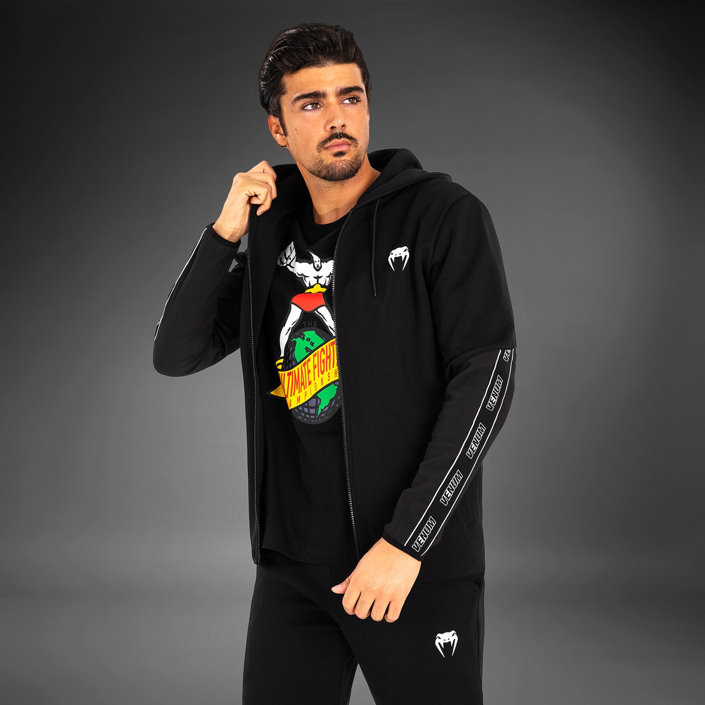 Venum Contender 4.0 男士连帽衫 – 黑色