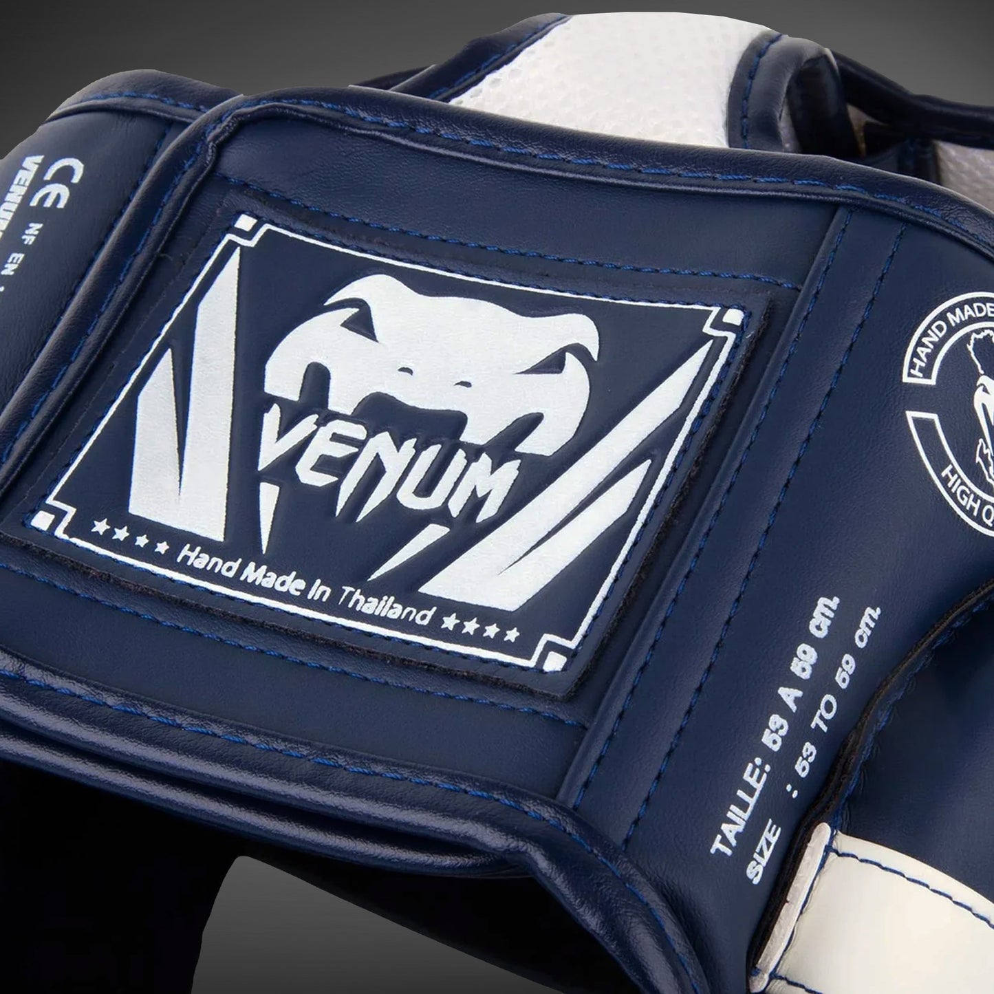 Venum Elite 头盔 - 白色/藏青色