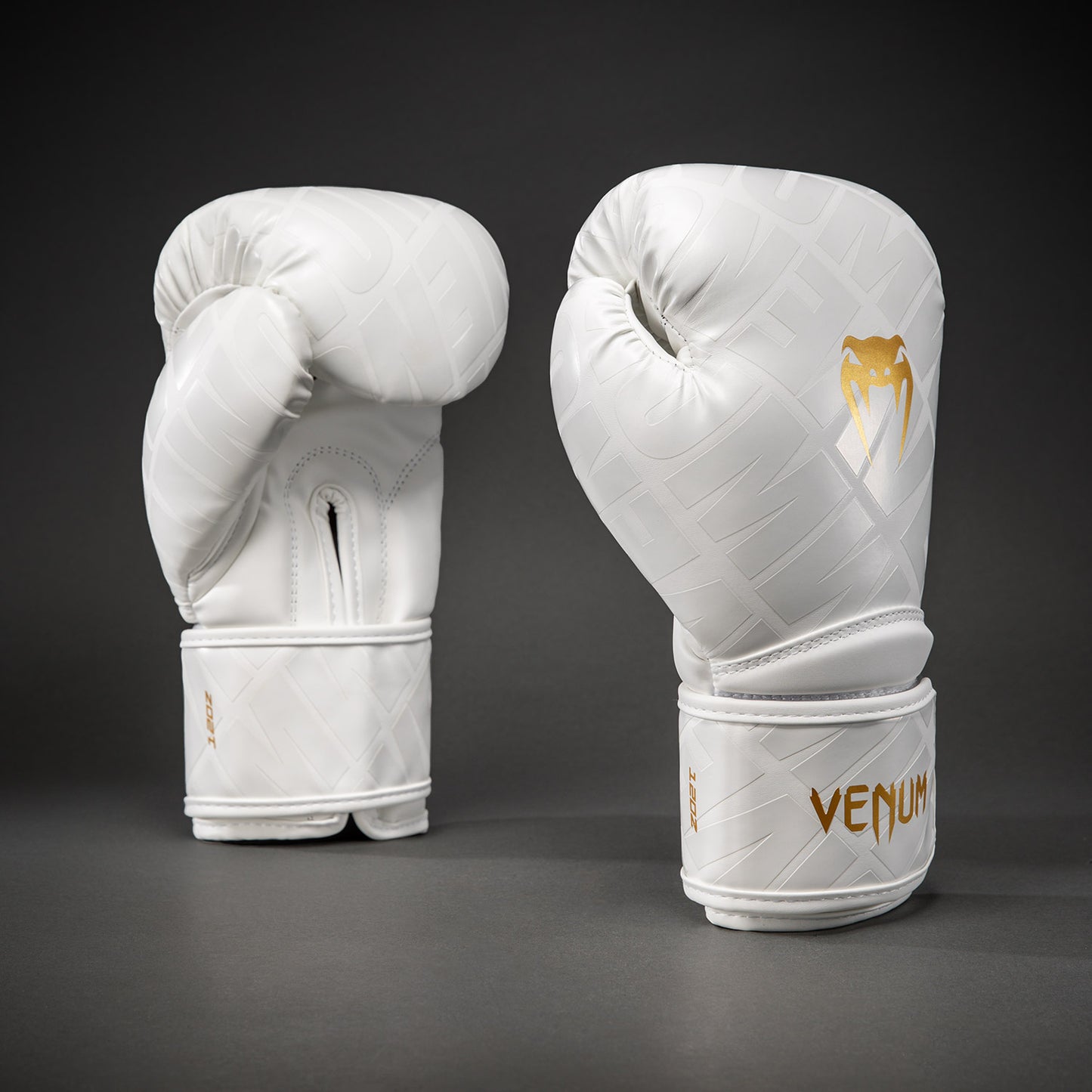 Venum Contender 1.5 XT 3D 拳击手套 - 白色/金色