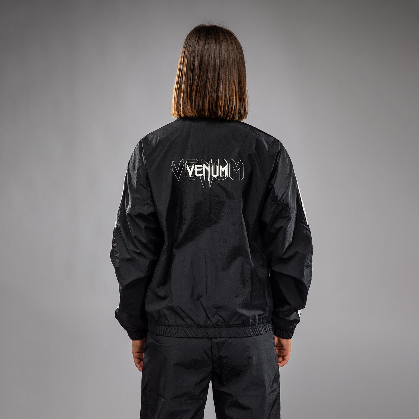 Venum Vectra 女士款运动夹克 – 黑色/白色