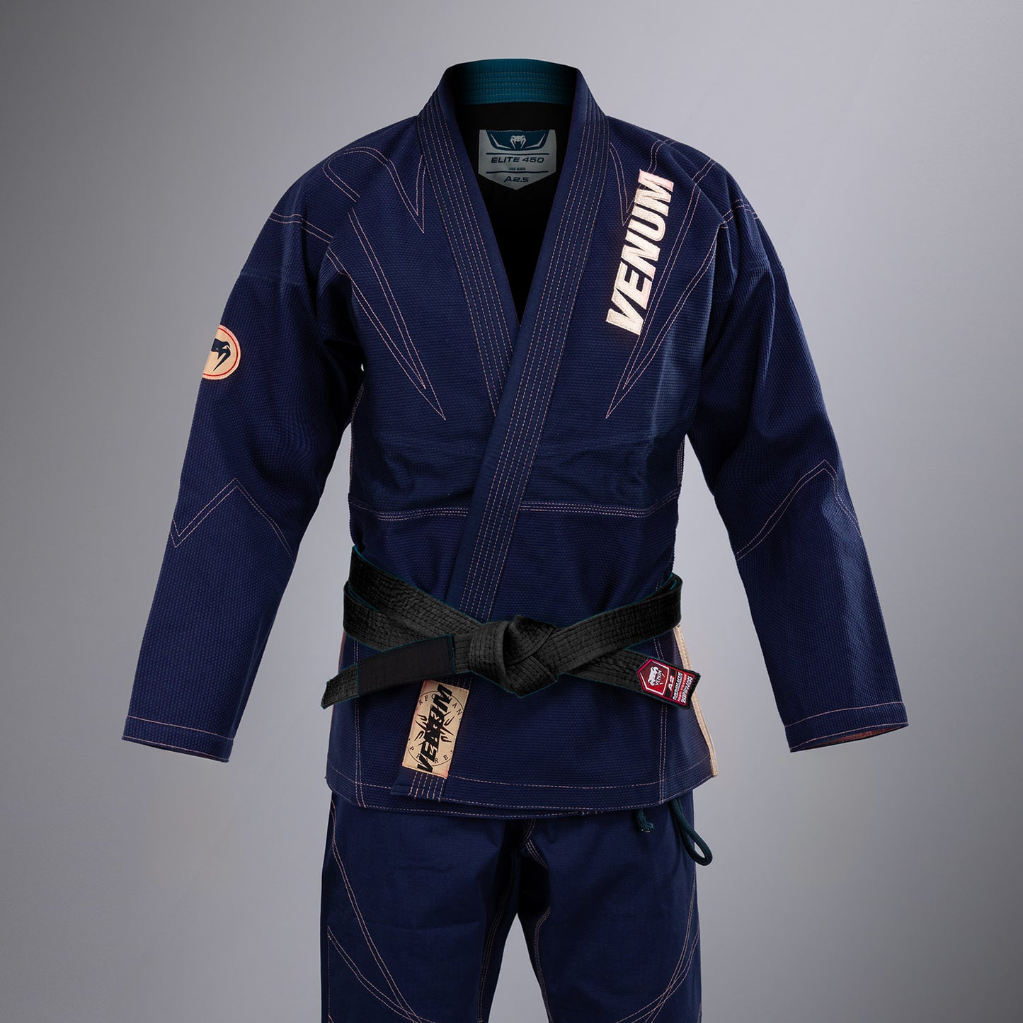 Venum Elite 5.0 - 450 - 巴西柔术服 - 藏青色