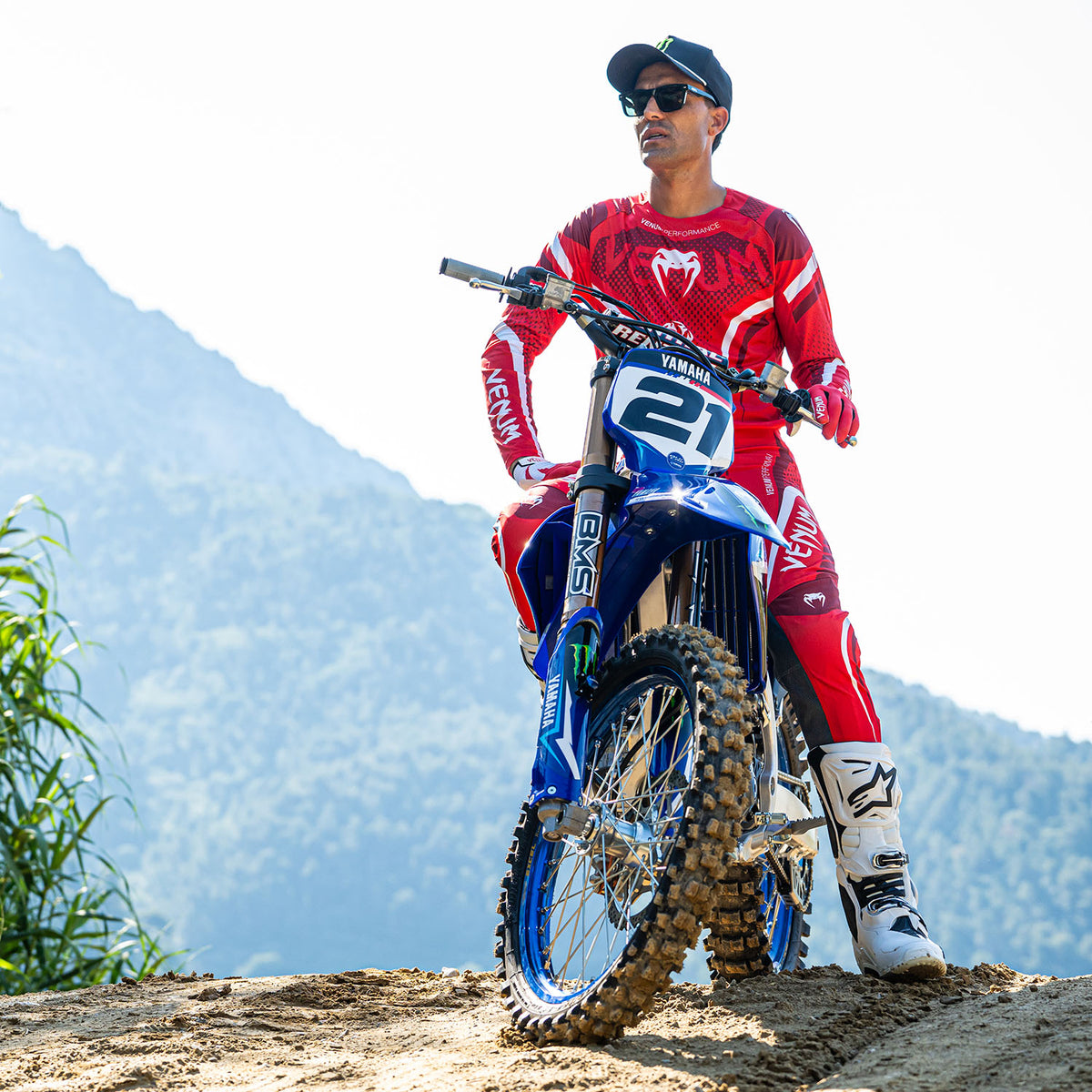 Venum MX Challenger 越野摩托骑行裤 - 红色