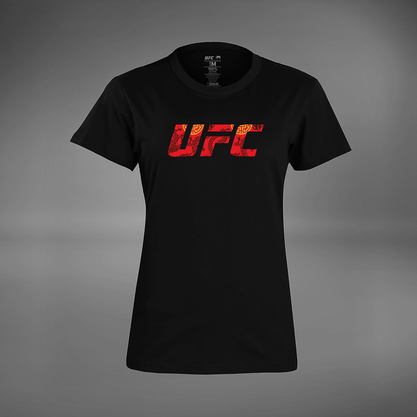 Women's UFC Unrivaled by Venum 黑色张伟丽T恤