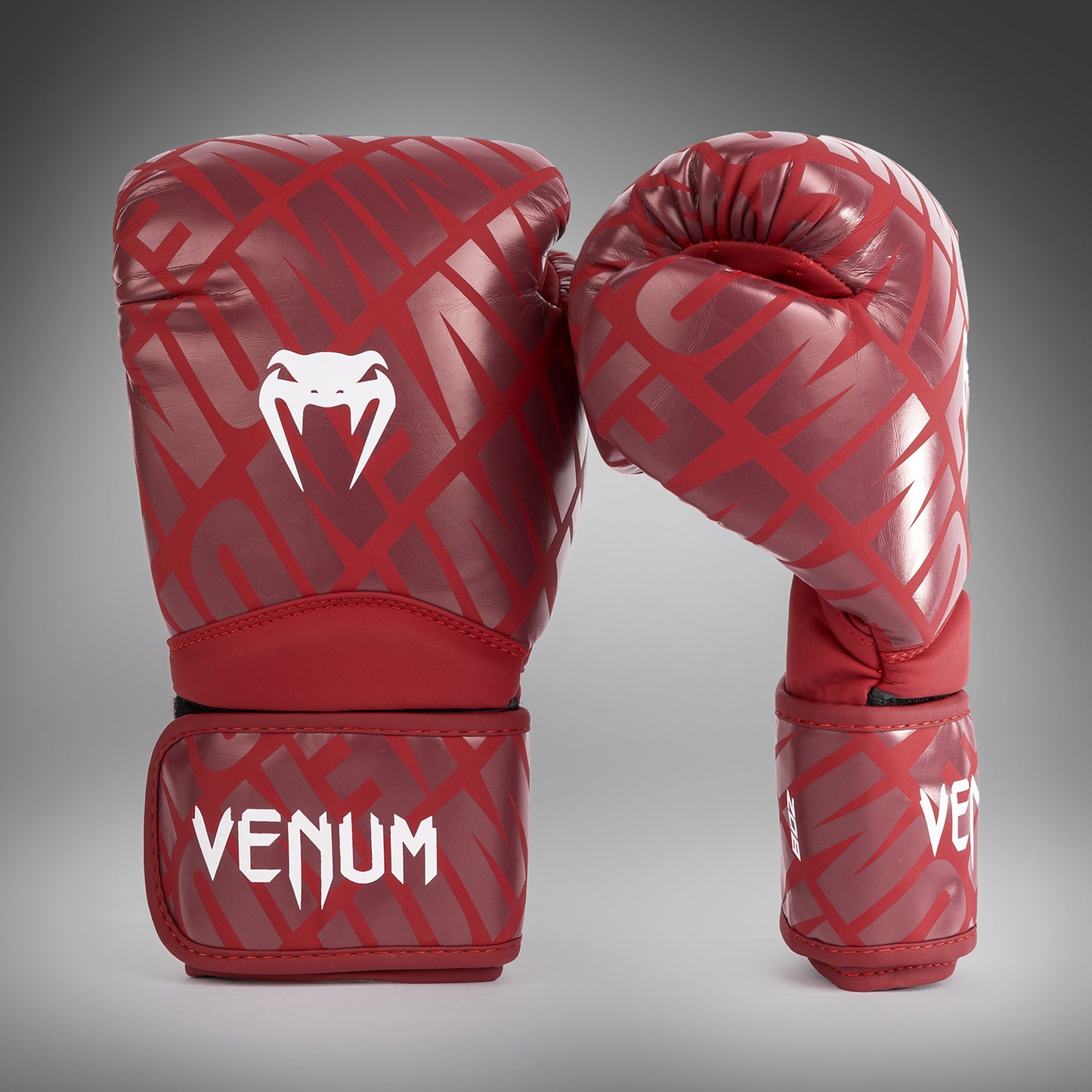 Venum Contender 1.5 XT 儿童款拳击手套 – 白色–酒红色