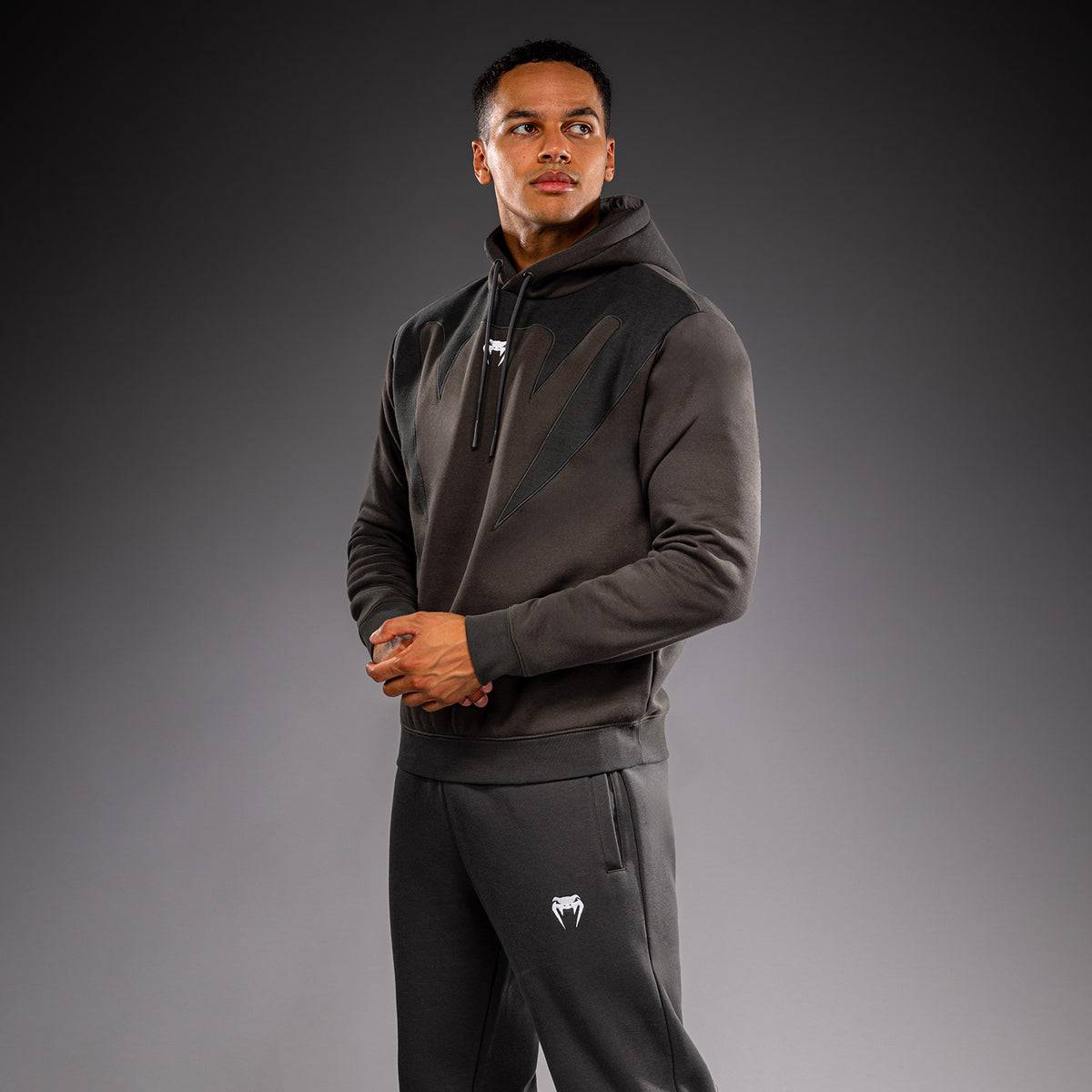 Venum Attack Fleece & Weave 连帽衫 - 灰色