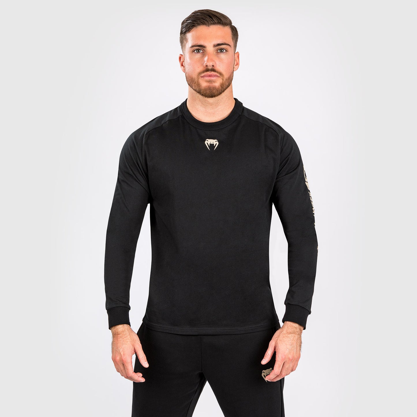 UFC Adrenaline by Venum Fight Week 男士长袖T恤 – 黑色