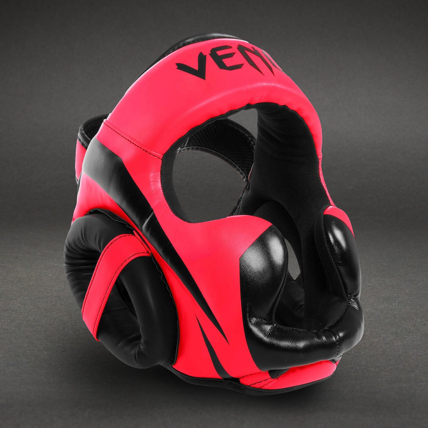 Venum Elite 拳击头盔 – 荧光粉色