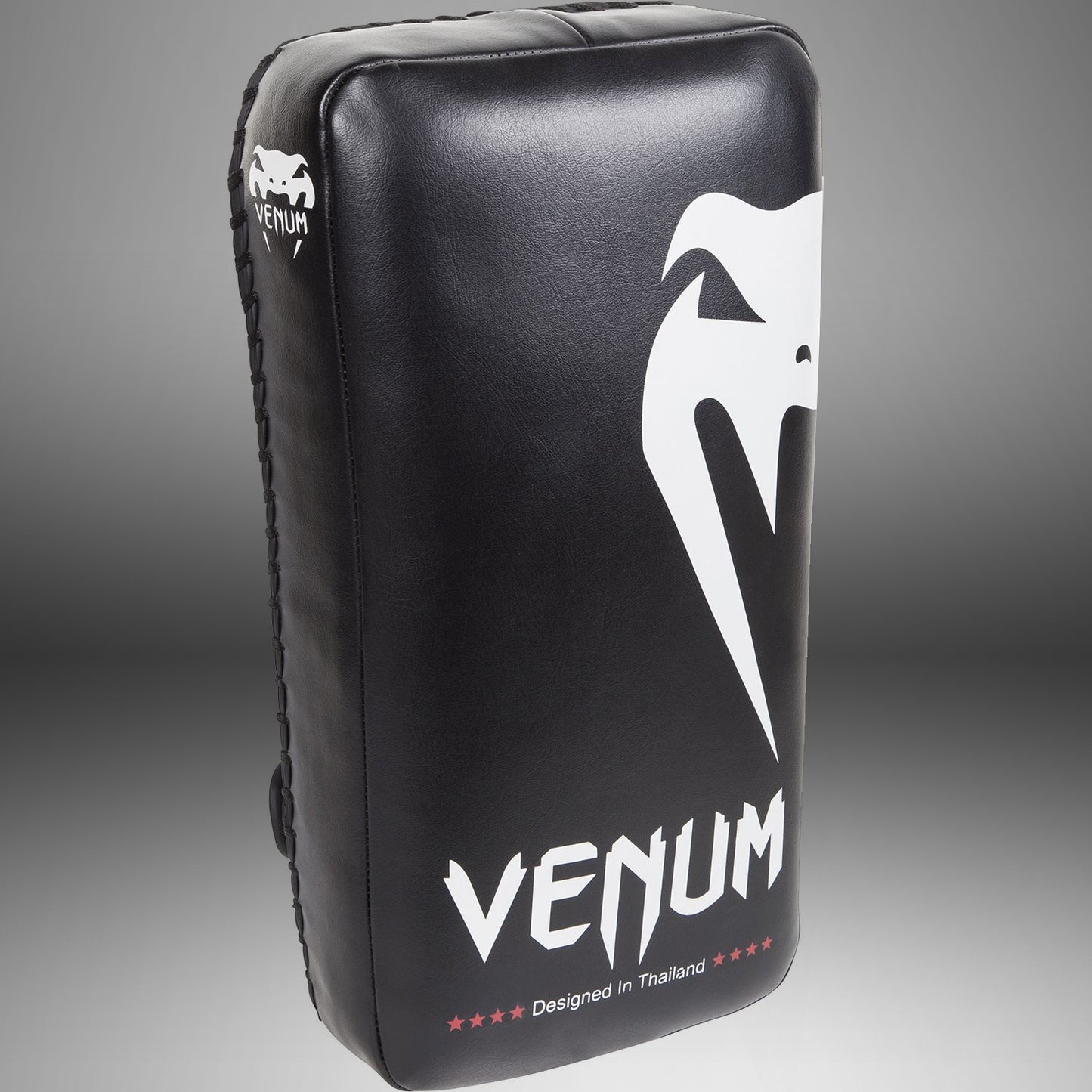 Venum Giant 踢击护垫 - 黑色/冰蓝色（对装）
