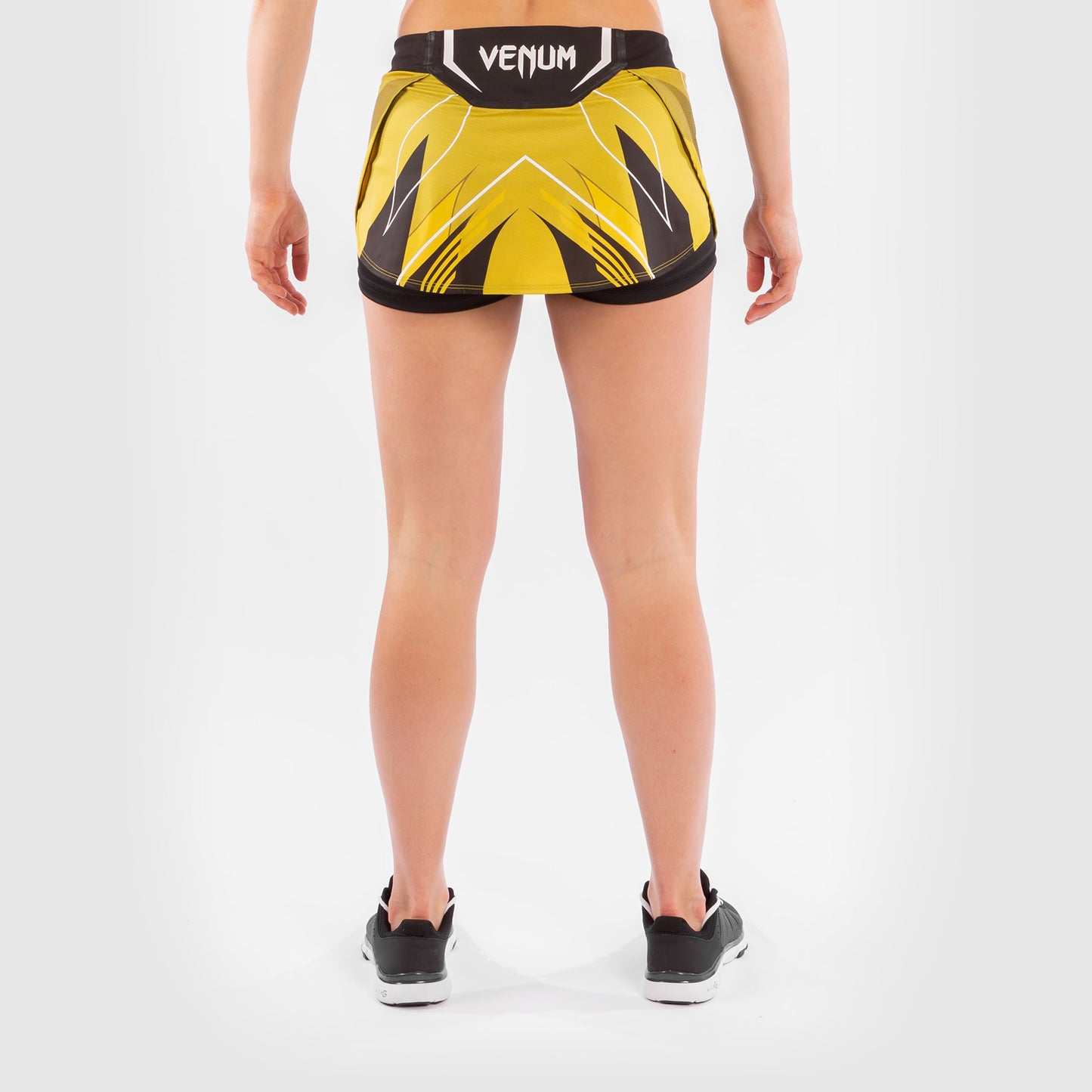 UFC Venum Authentic Fight Night 女士格斗短裙 – 黄色