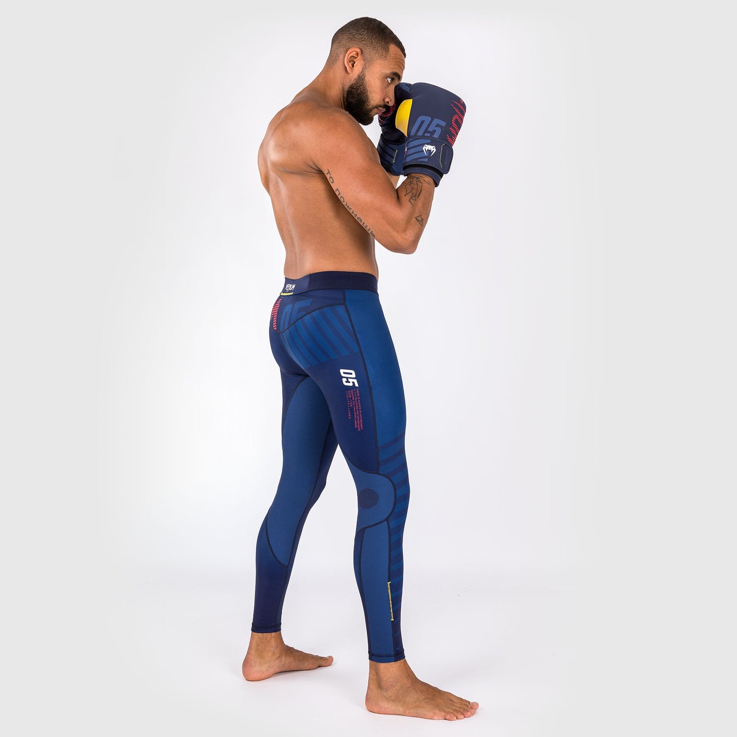 Venum Sport 05 压缩紧身裤 - 蓝色