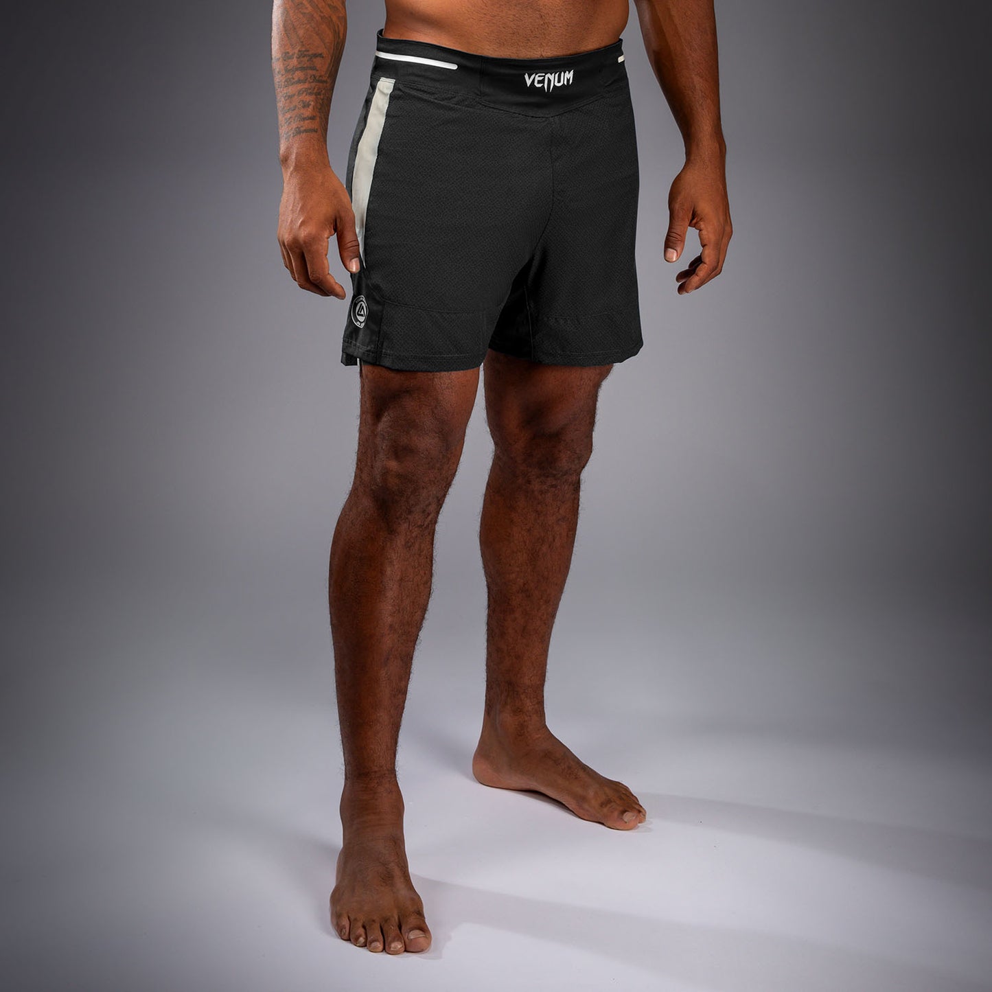 Venum X Roger Gracie Academy 格斗短裤 – 黑色