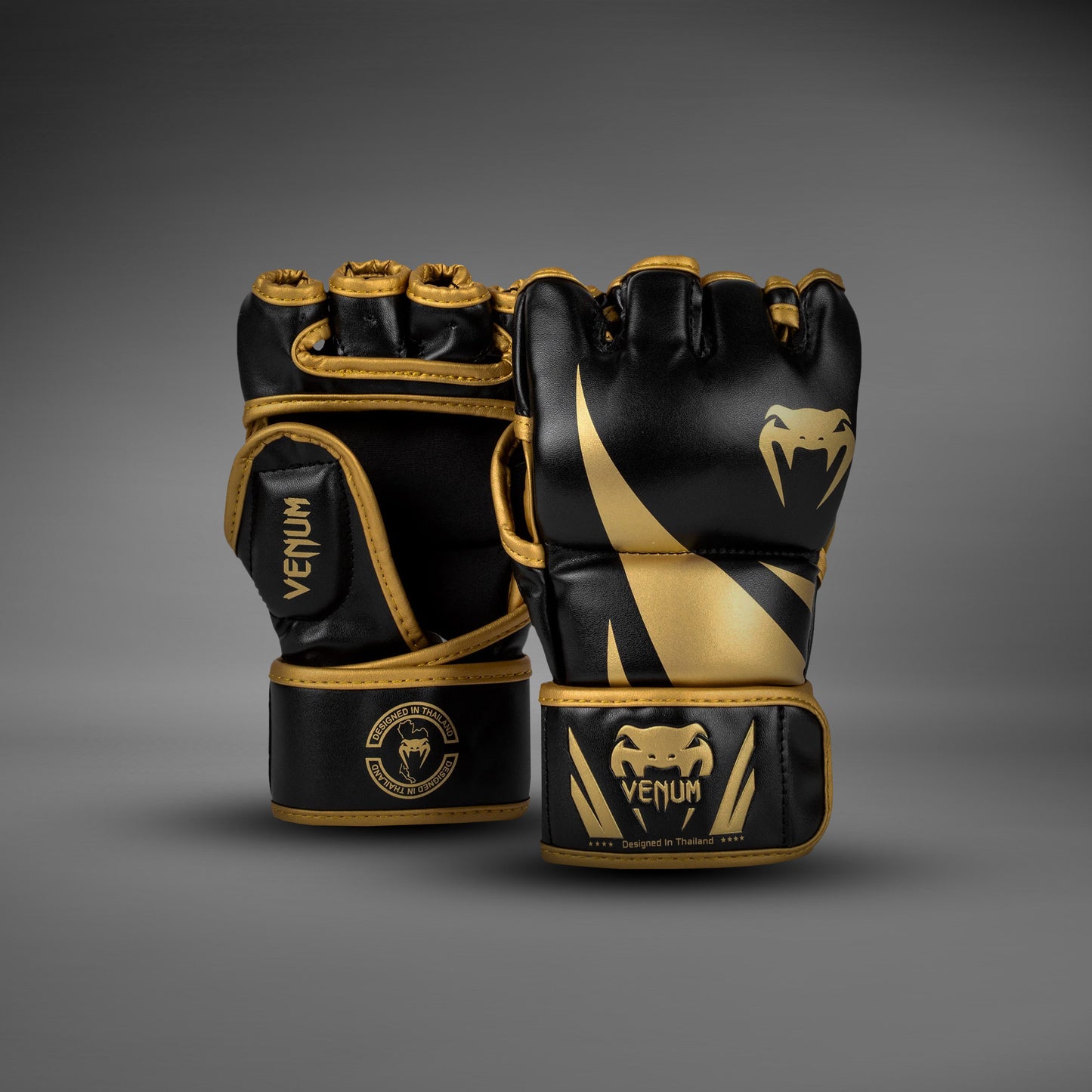 Venum Challenger 2.0 MMA手套 – 黑色/金色