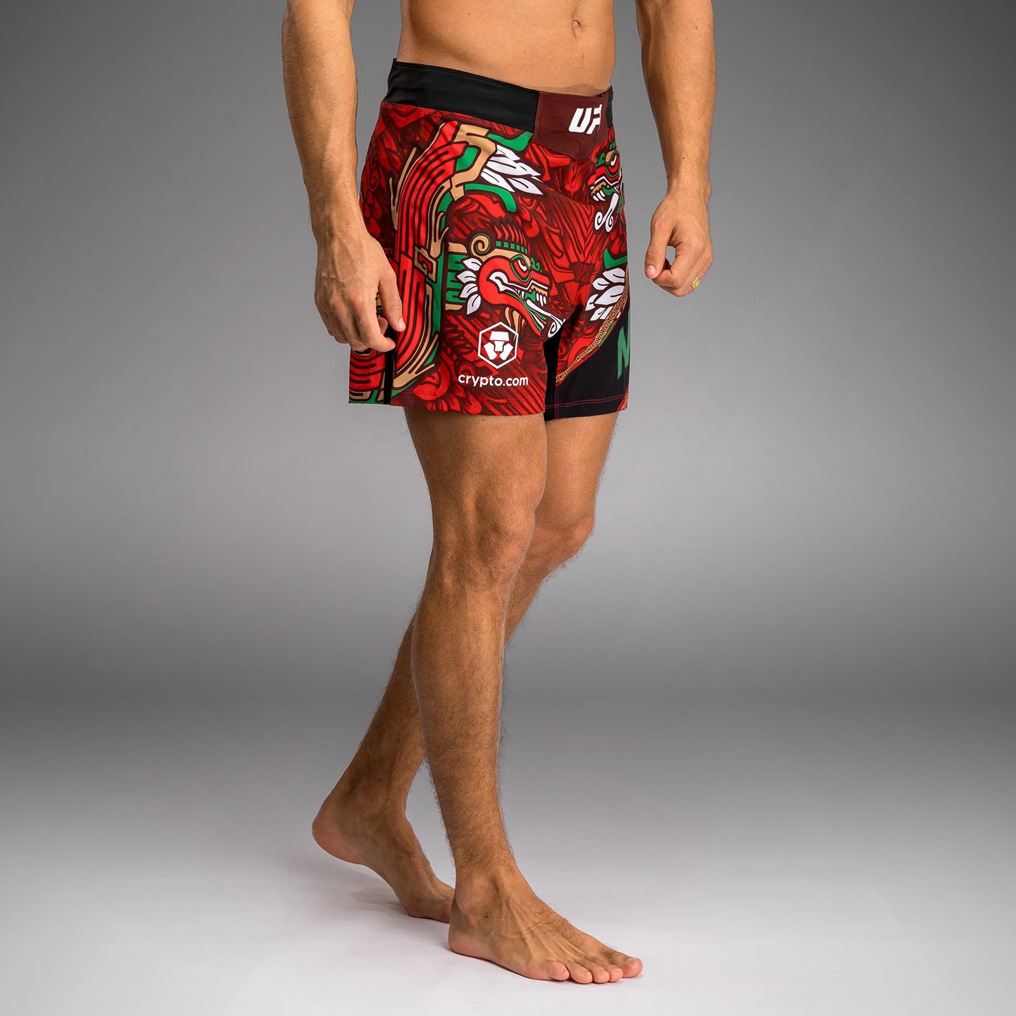 Men’s UFC Unrivaled by Venum 红色Brandon Moreno 短款格斗短裤