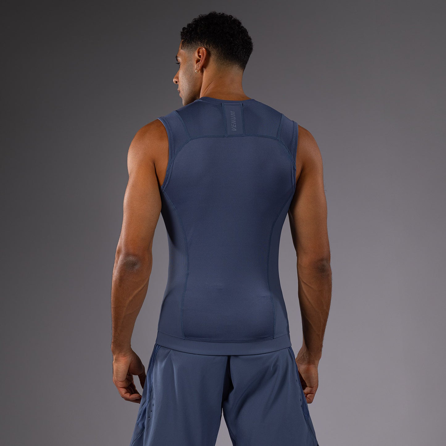 Venum G-Fit Air 男士无袖紧身防磨衣 – 雾蓝色