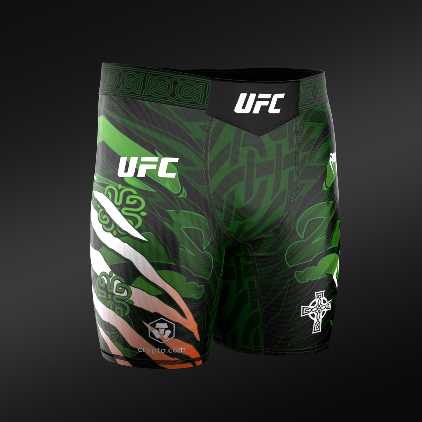 VENUM UFC Unrivaled 康纳·麦格雷戈男士综合格斗短裤 - 绿色