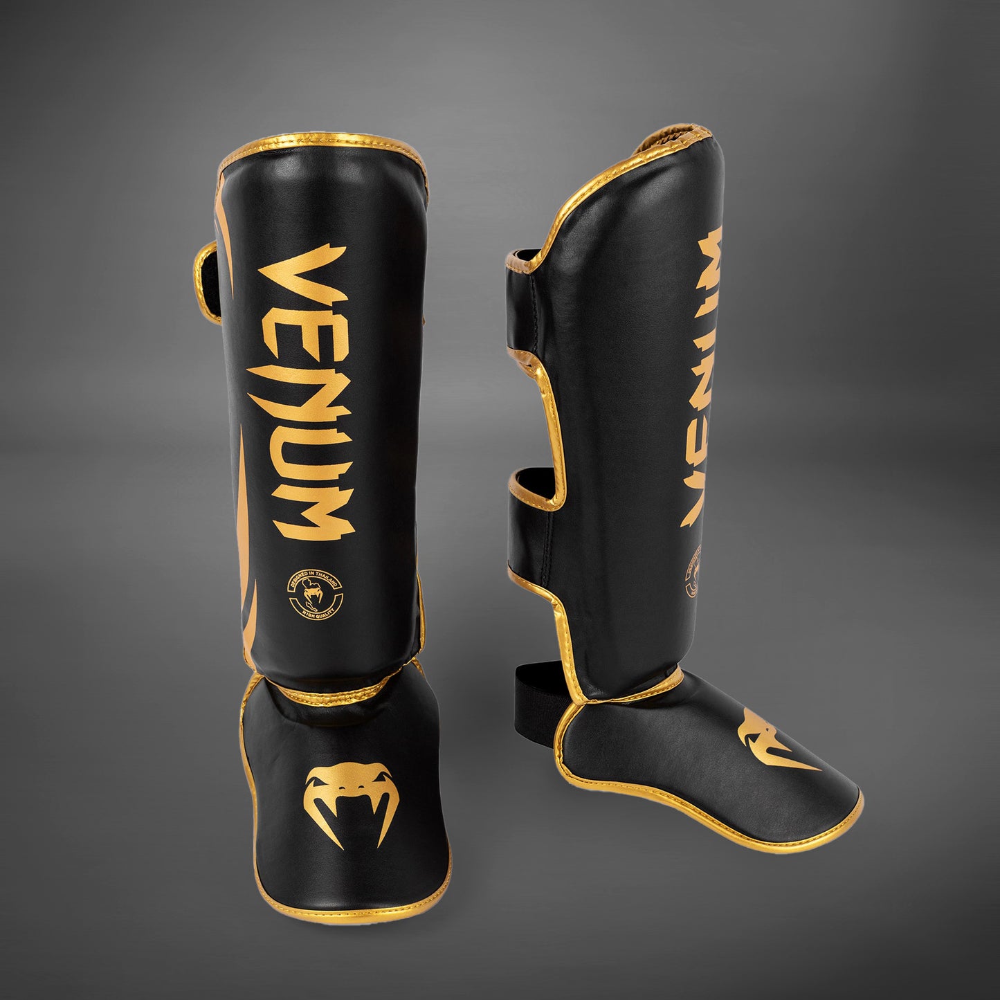 Venum Challenger Standup 护胫 – 黑色/金色