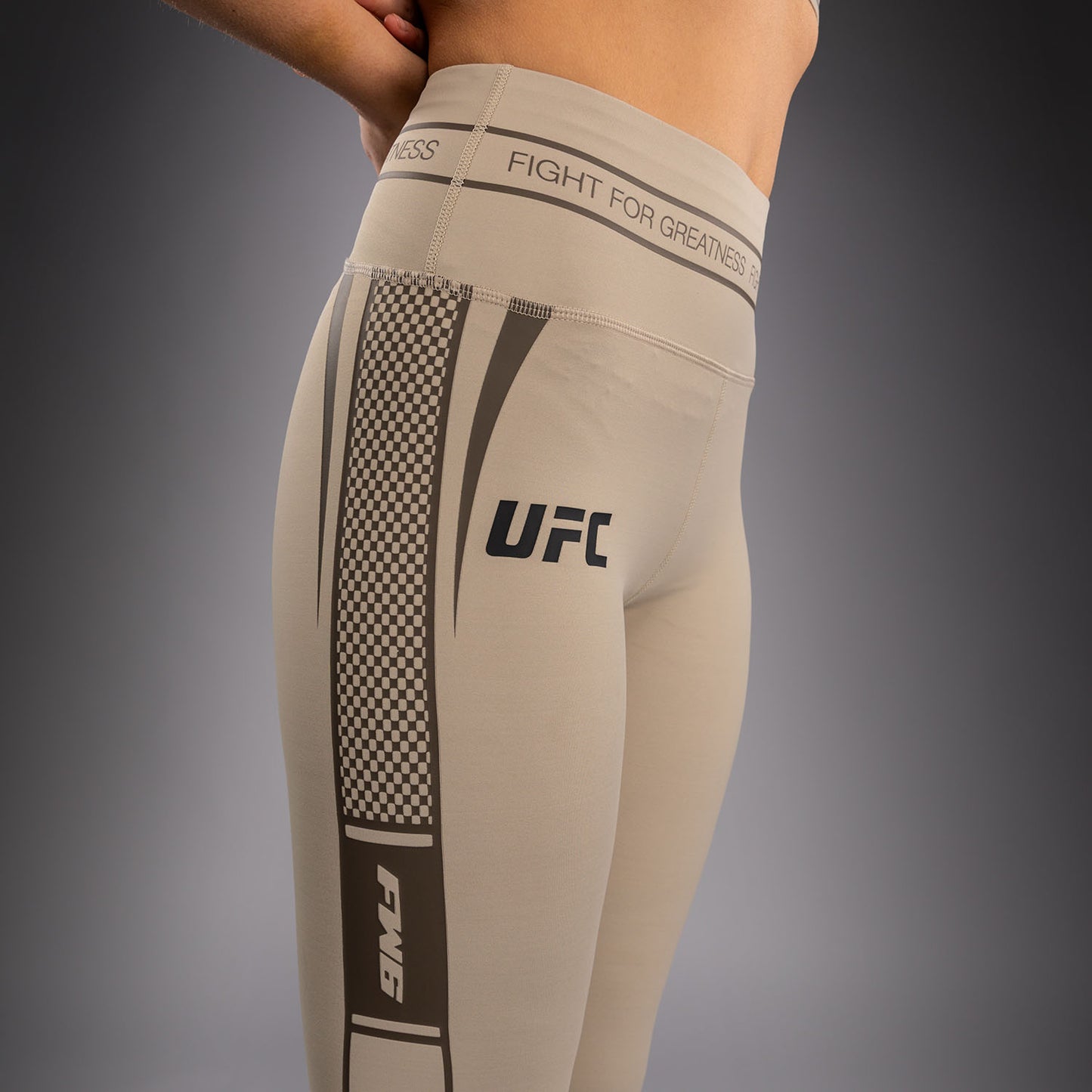 Venum UFC Unity by Venum Authentic Fight Week 女子功能压缩长裤 - 沙色