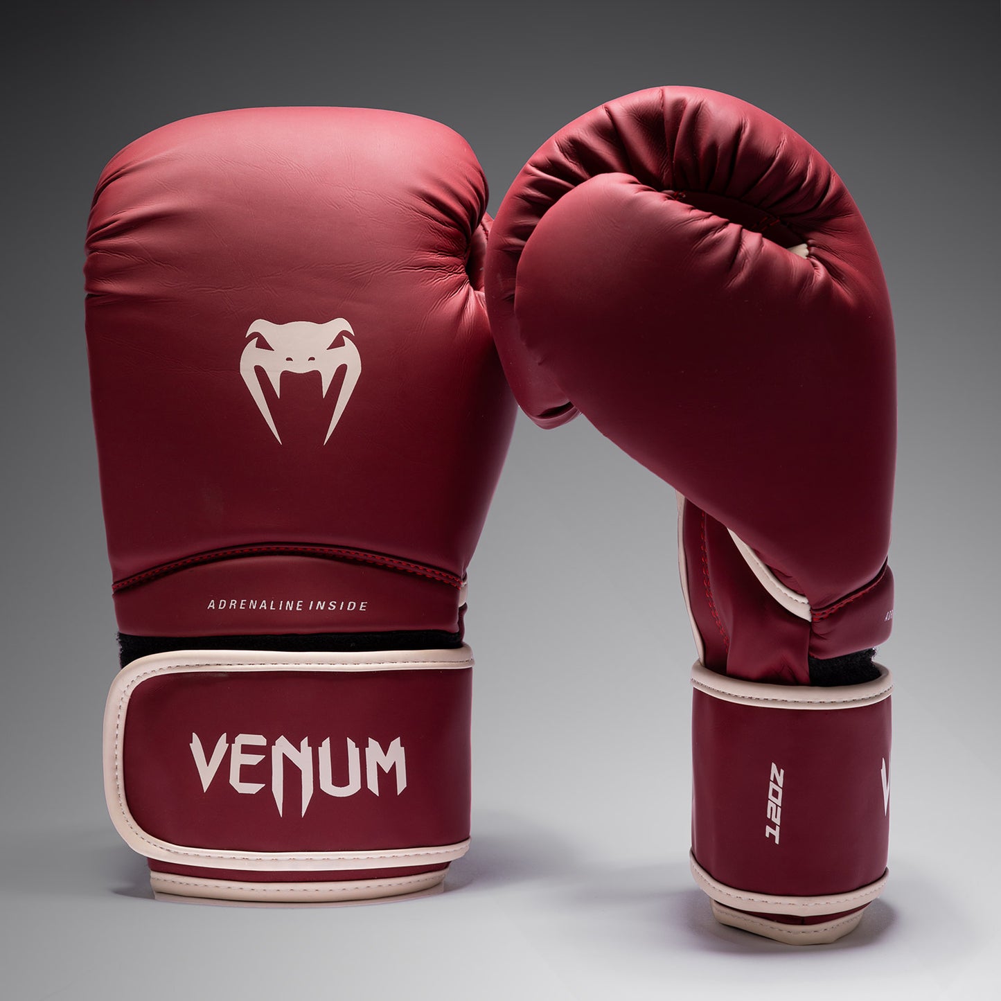 Venum Contender 1.5 拳击手套 – 酒红色/沙色