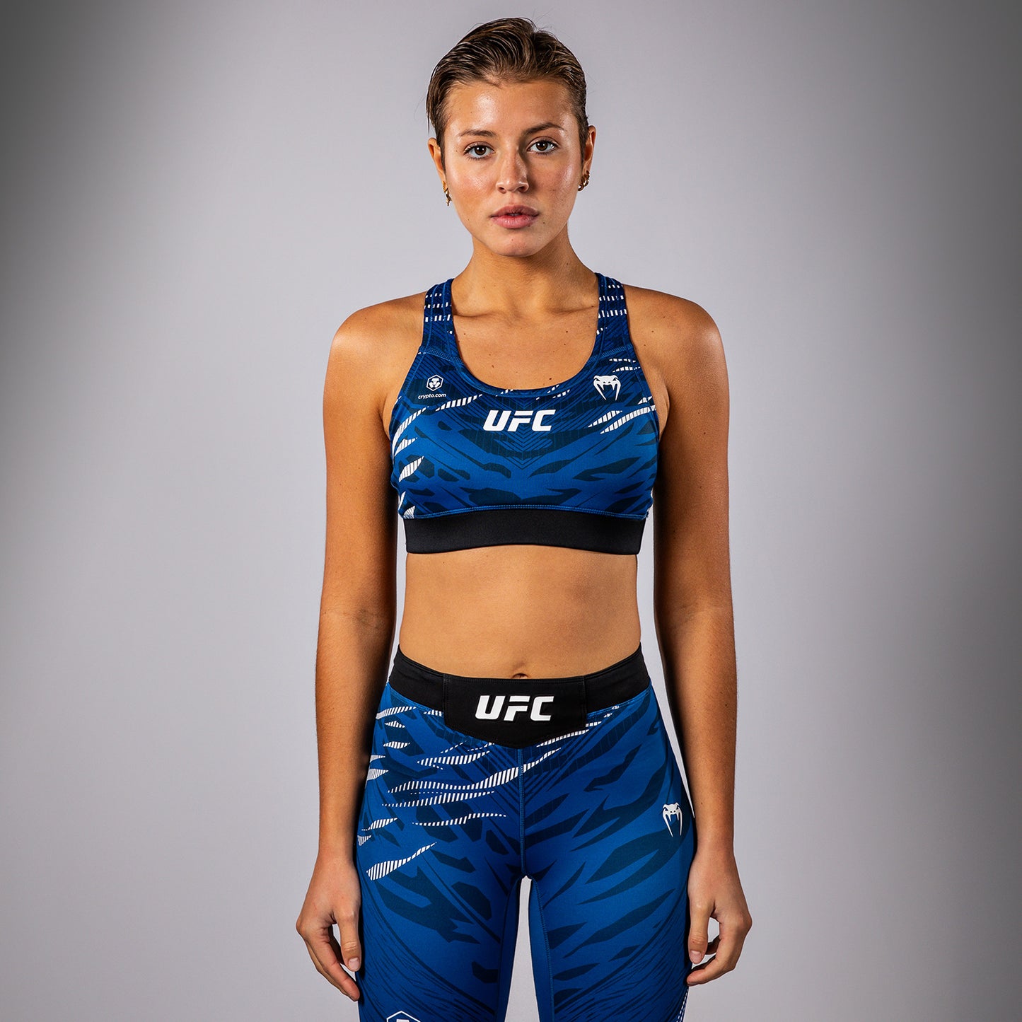UFC Fusion by Venum Authentic Fight Night 女士运动内衣 – 蓝色