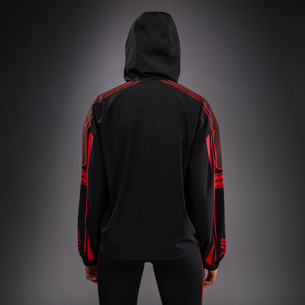 Venum UFC Unity by Venum Authentic Fight Week 女子拉链连帽衫 - 黑色