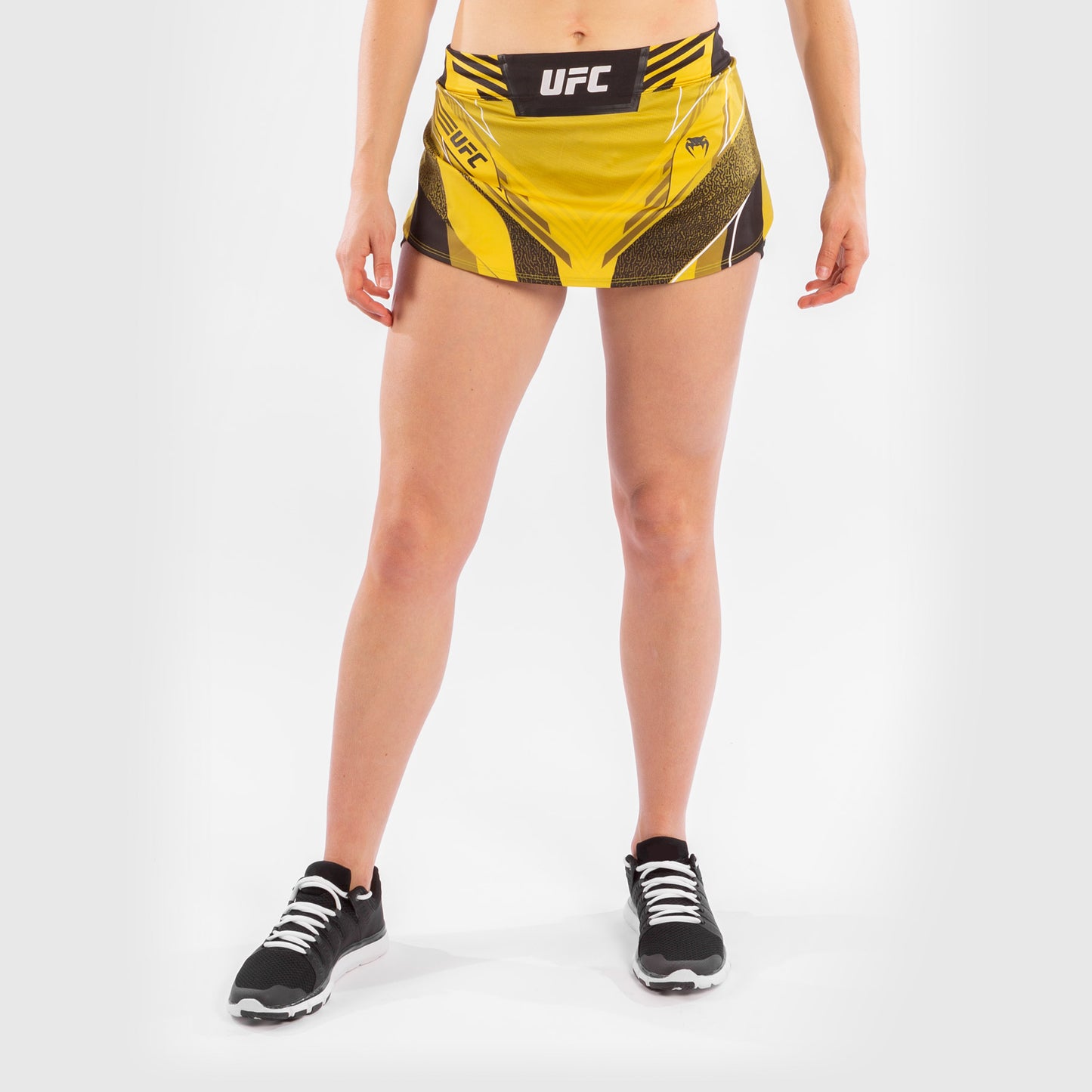 UFC Venum Authentic Fight Night 女士格斗短裙 – 黄色