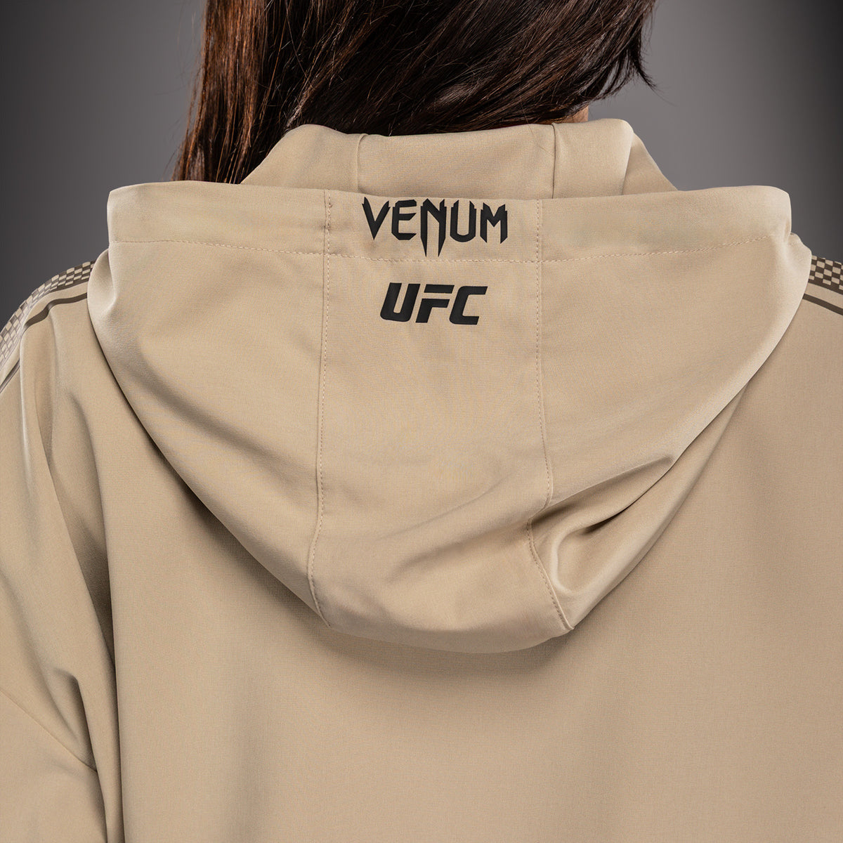 Venum UFC Unity by Venum Authentic Fight Week 女子拉链连帽衫 - 沙色