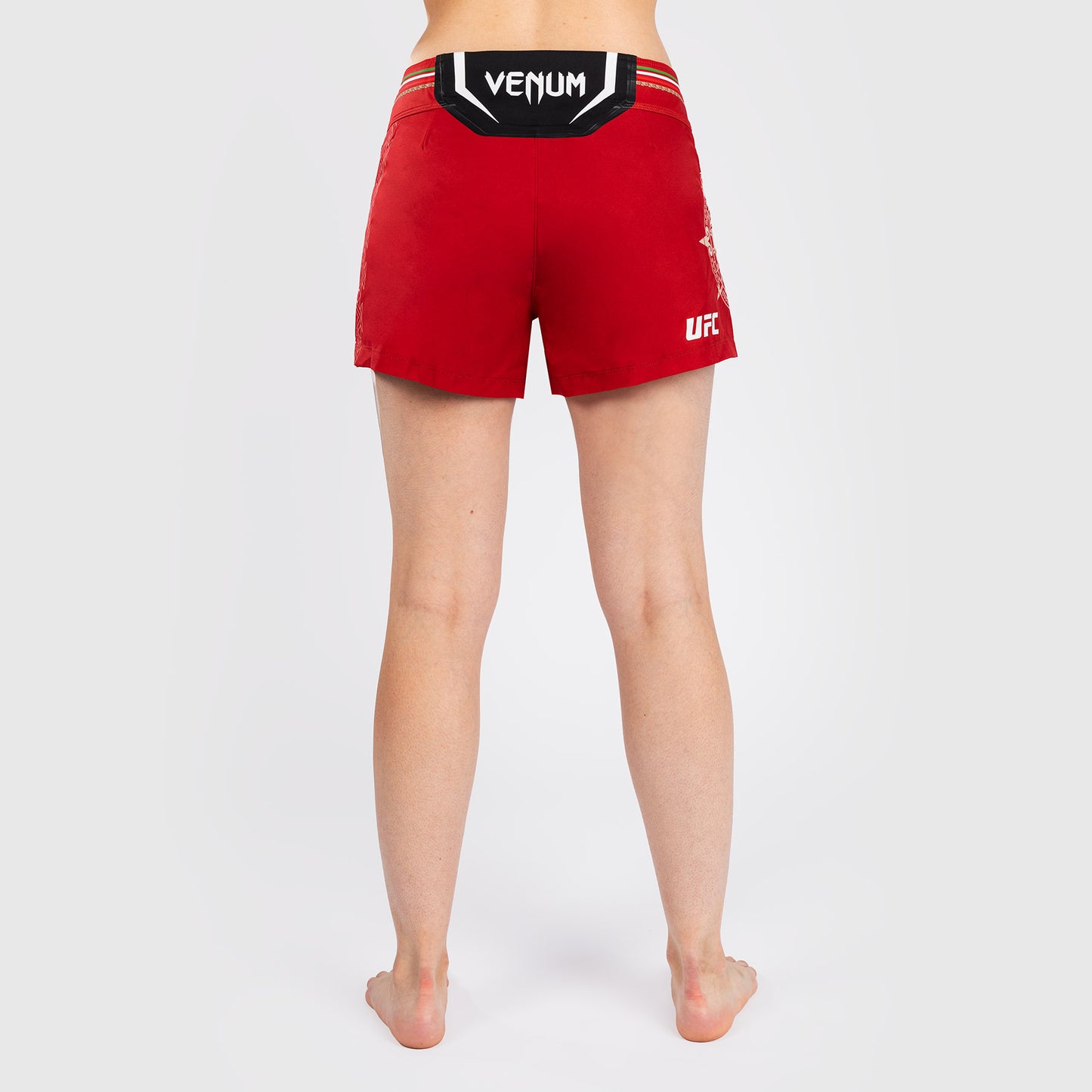 Noche UFC by Venum Authentic 女士格斗短裤 – 红色