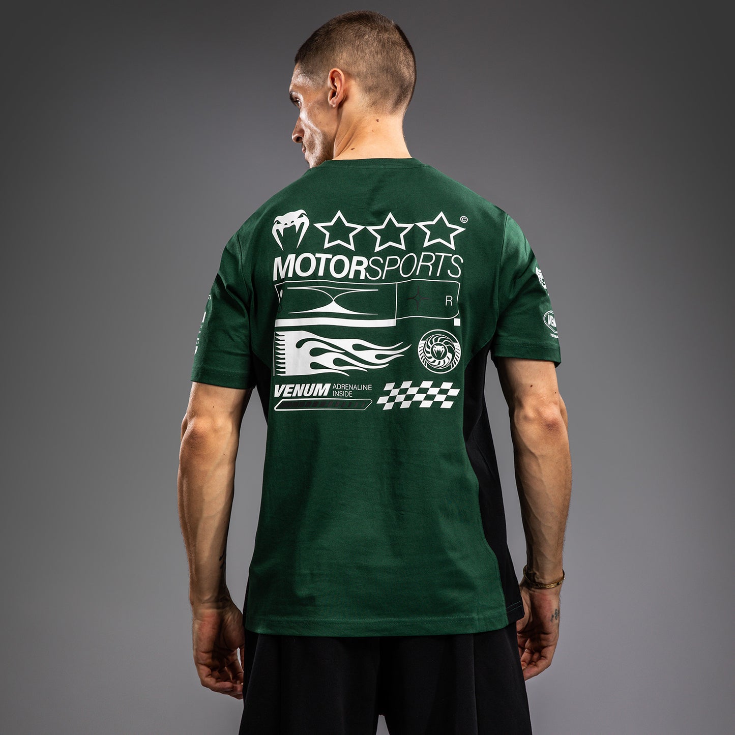 Venum Motorsport T恤 – 森林绿