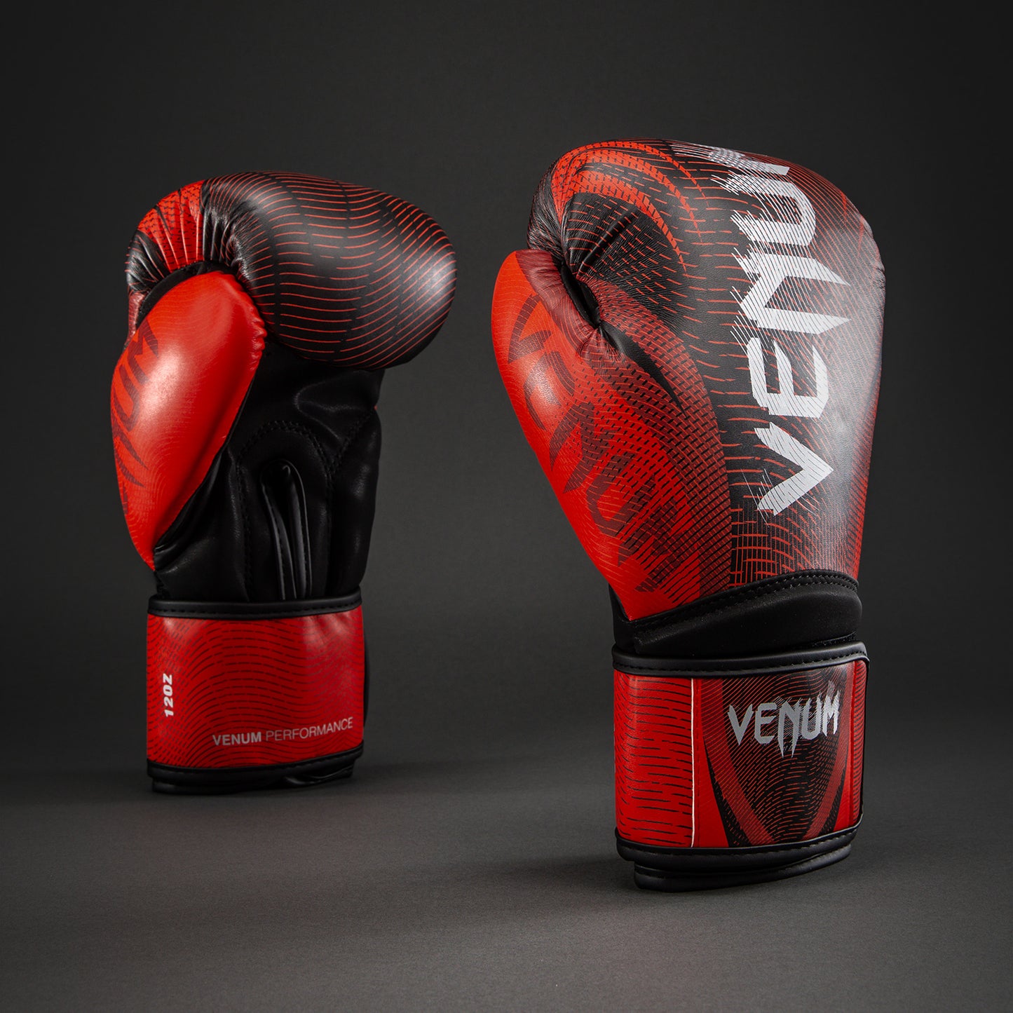 Venum Galactic 3.0 拳击手套 - 红色/银色