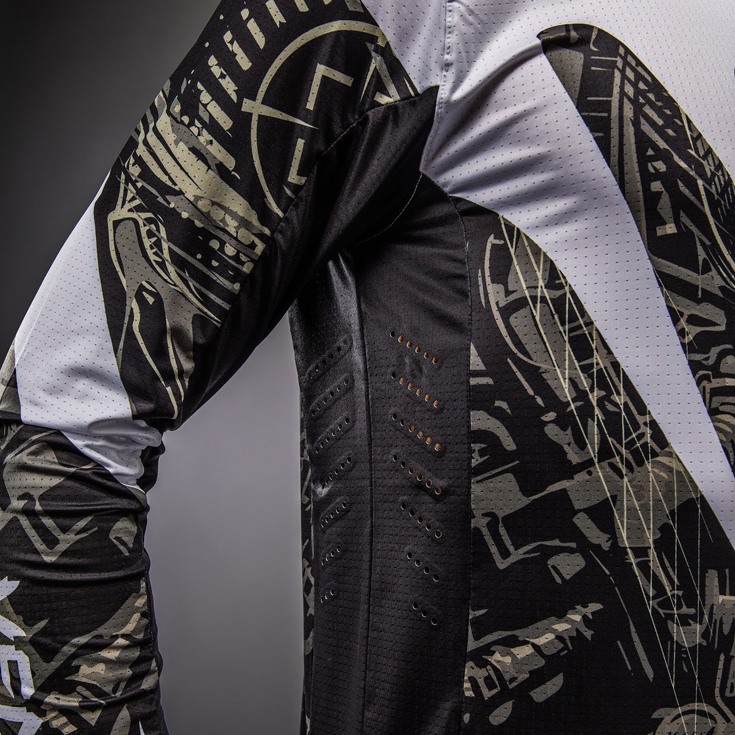 Venum MX Elite 越野摩托骑行服 - 黑色/沙色