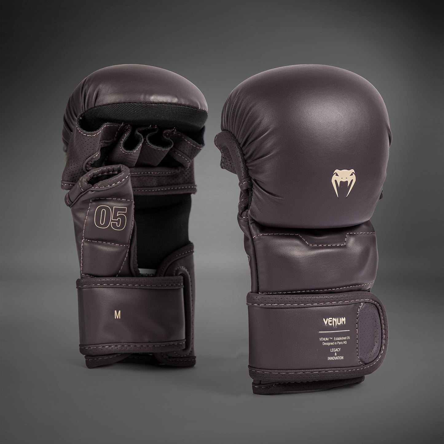Venum Impact Evo MMA实战手套 – 巧克力色
