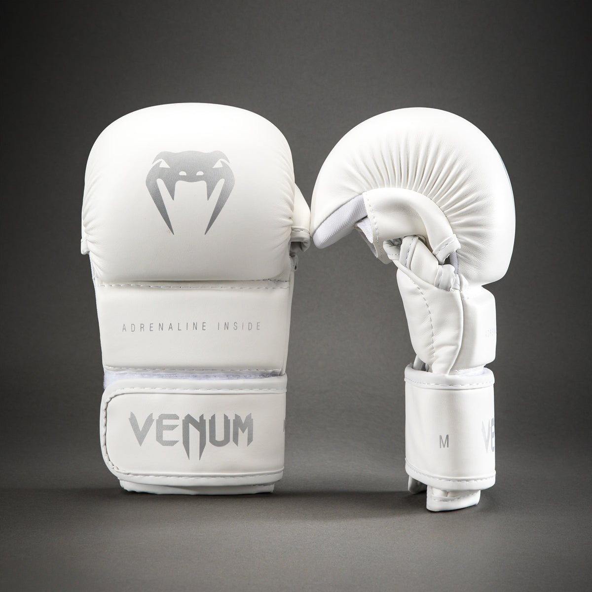 Venum Contender 1.5 对练手套 - 白色/银色