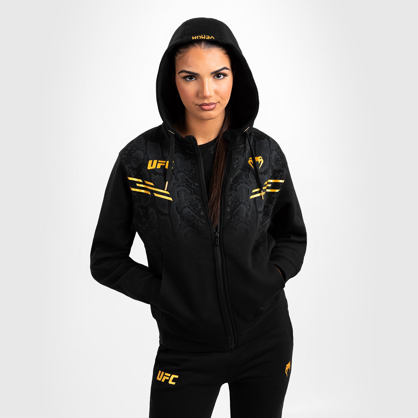 UFC Adrenaline by Venum Replica 女士拉链连帽衫 – Champion