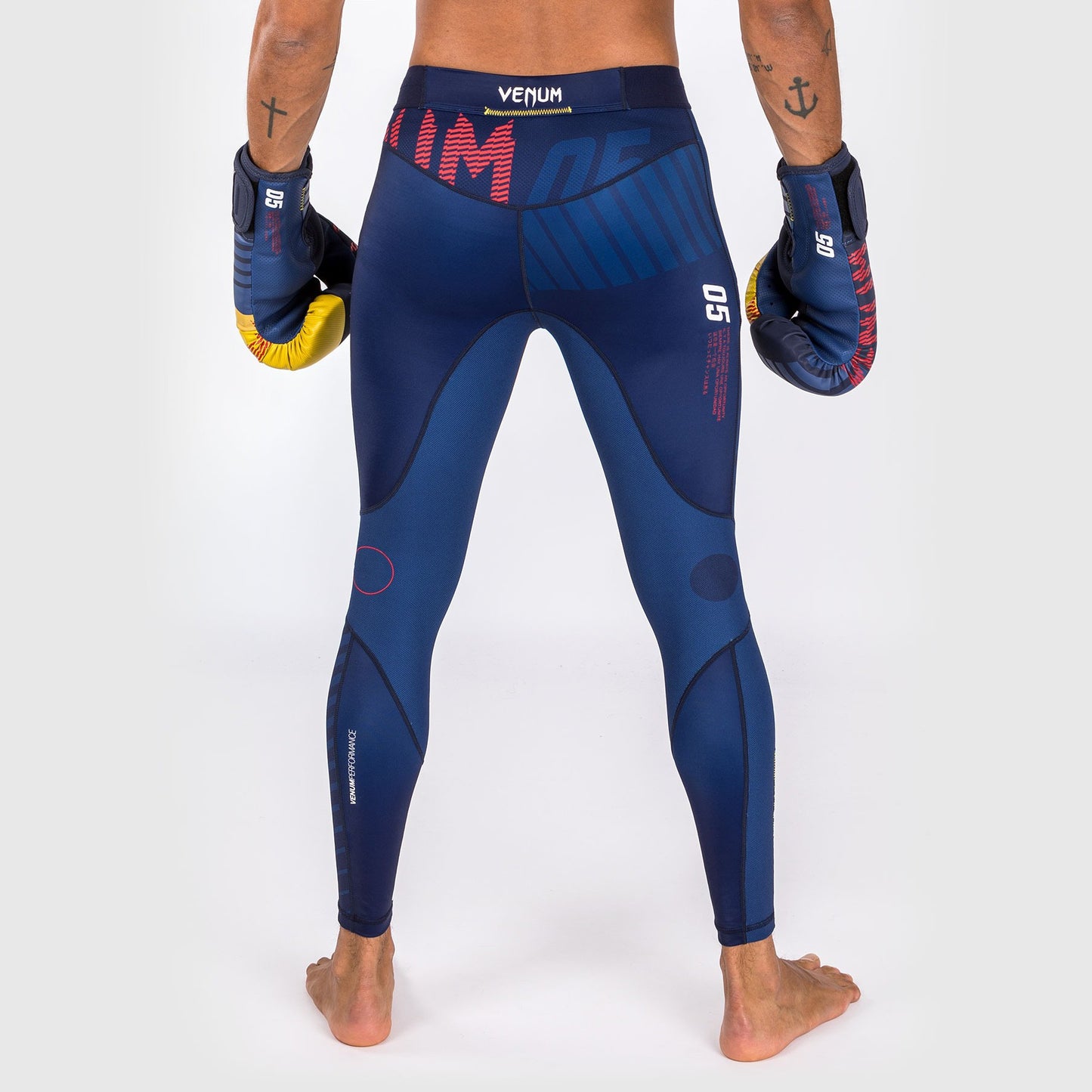 Venum Sport 05 压缩紧身裤 - 蓝色