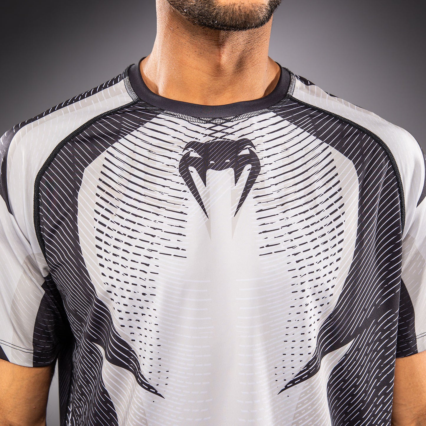 Venum Galactic 3.0 Dry Tech T恤 - 奶白色/黑色
