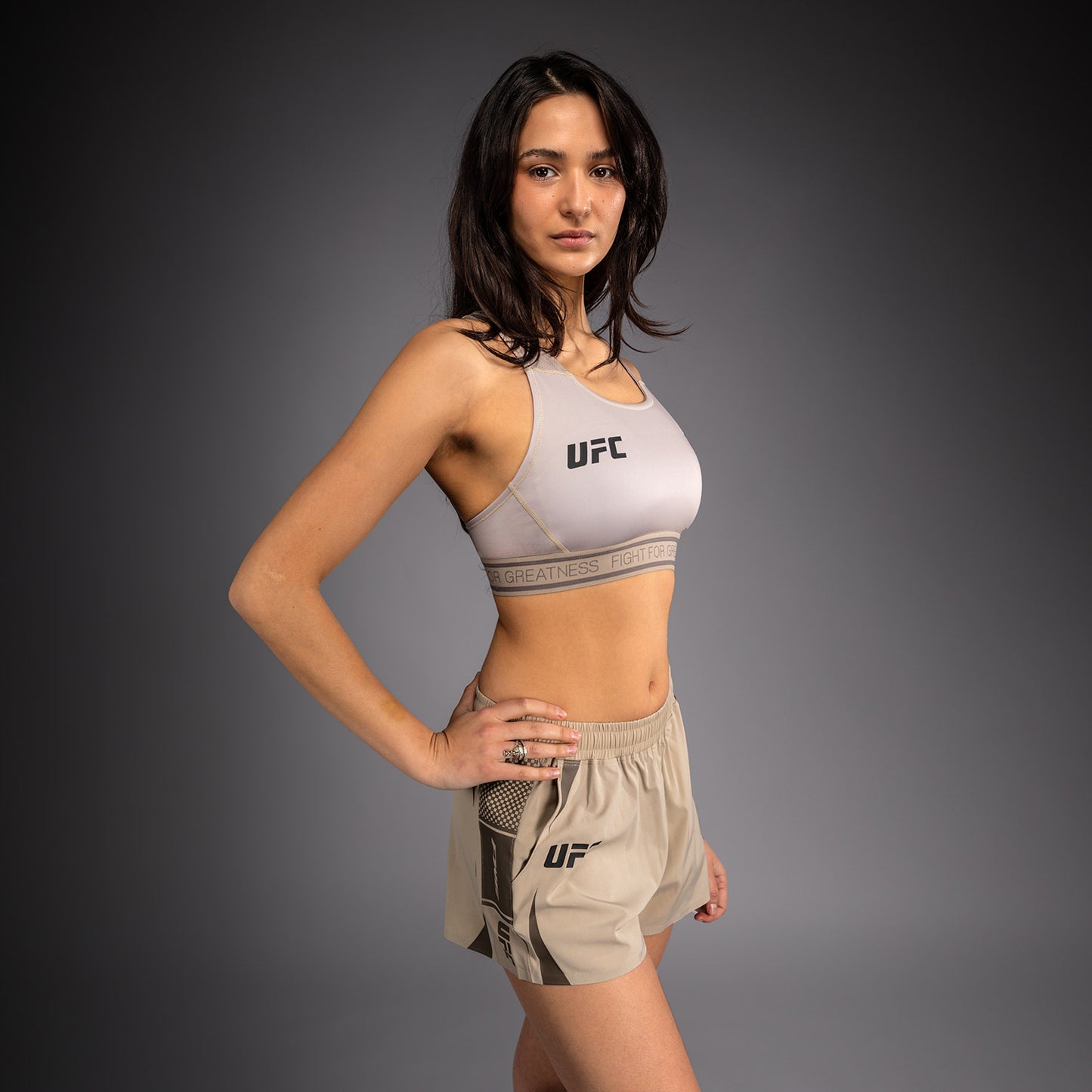 Venum UFC Unity by Venum Authentic Fight Week 女子运动内衣 - 沙色