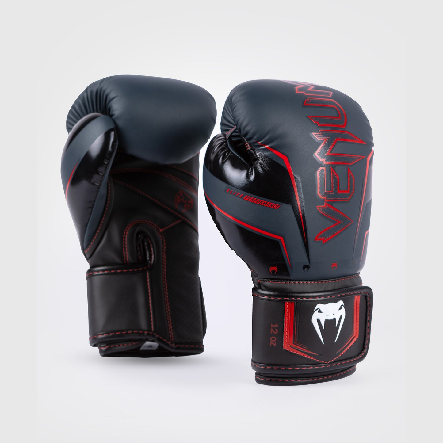 Venum Elite Evo 拳击手套 – 藏青色/黑色/红色