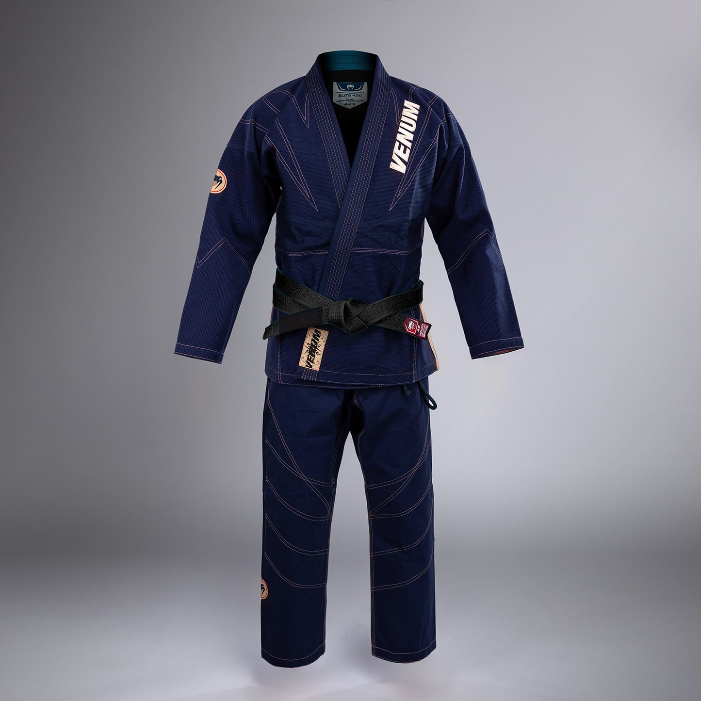 Venum Elite 5.0 巴西柔术服 (450 gsm) – 藏青色