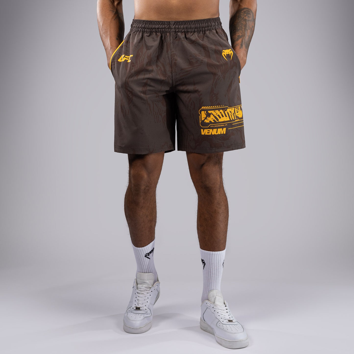 UFC Fusion by Venum Fight Week 男士性能短裤 – 土褐色