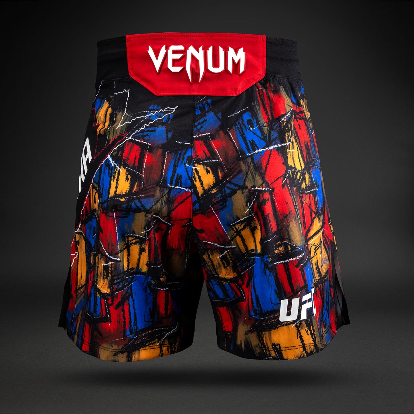 男士Venum UFC Unrivaled 红色Charles Oliveira格斗短裤