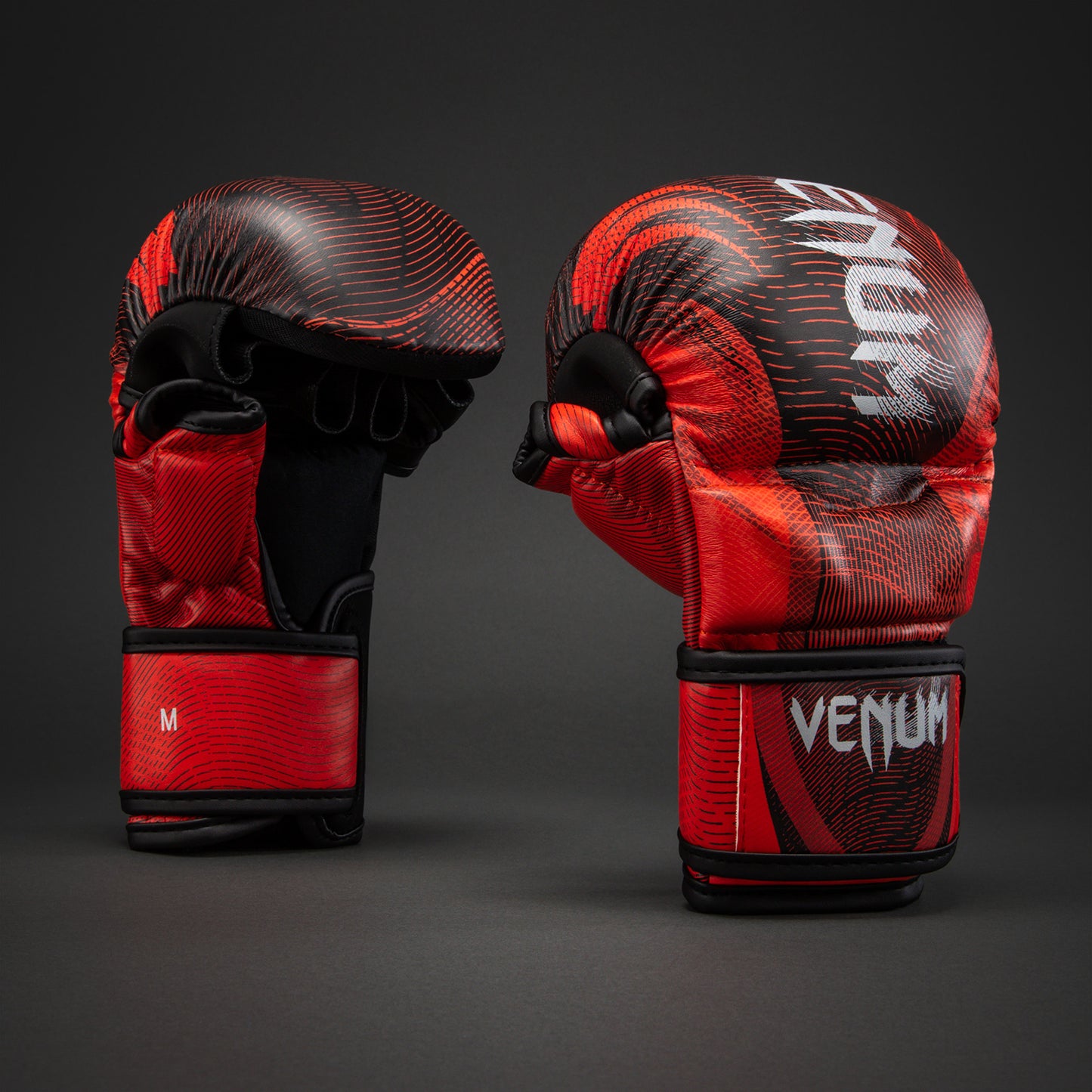 Venum Galactic 3.0 陪练手套 - 红色/银色