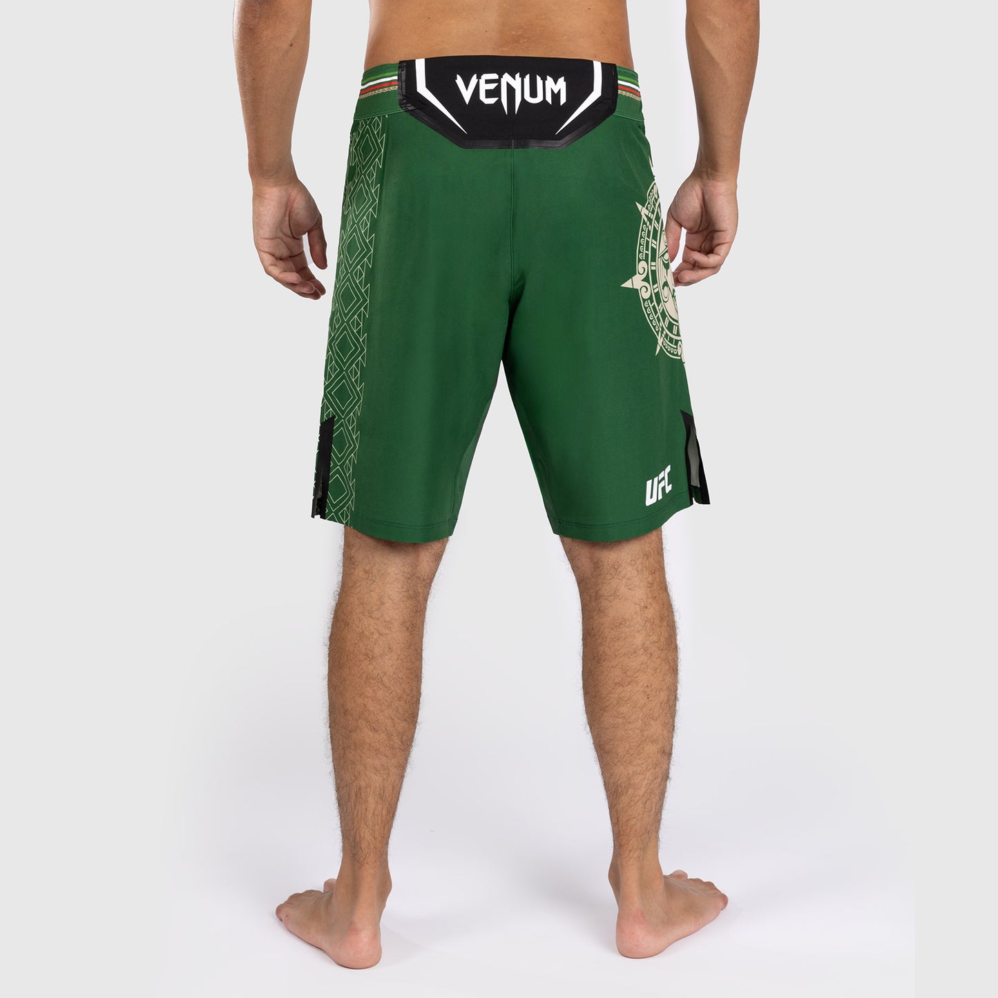Noche UFC By Venum Authentic Fight Night 男士格斗短裤 – 绿色–长款