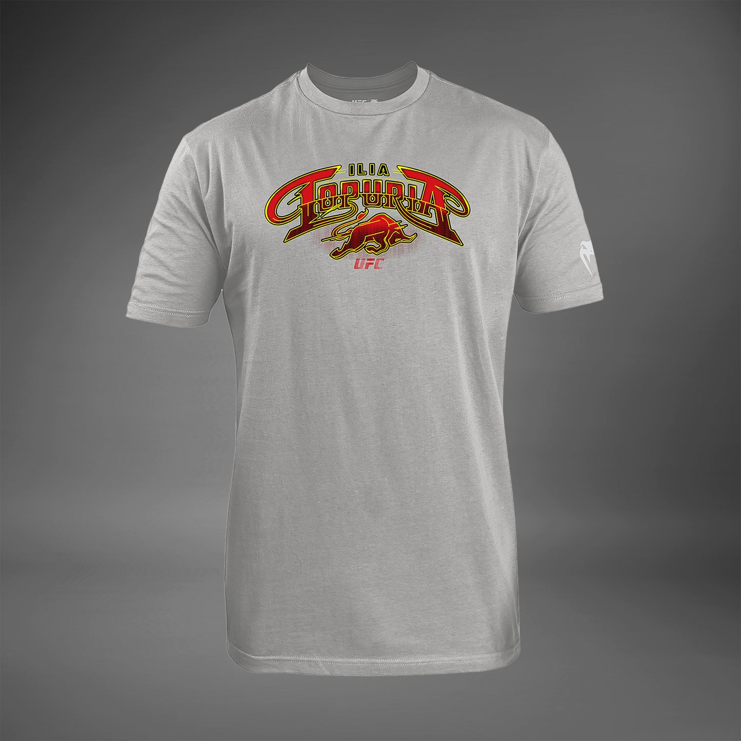 男士Venum UFC Unrivaled Heather Grey Ilia T恤