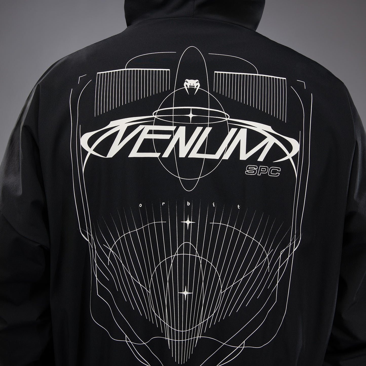 Venum Eclipse 运动夹克 – 黑色/象牙色