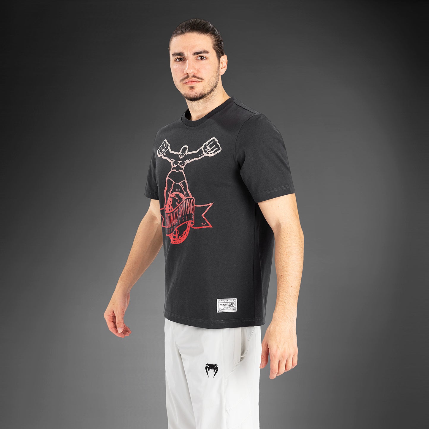 UFC by Venum Ulti-Man T恤 – 灰色/红色
